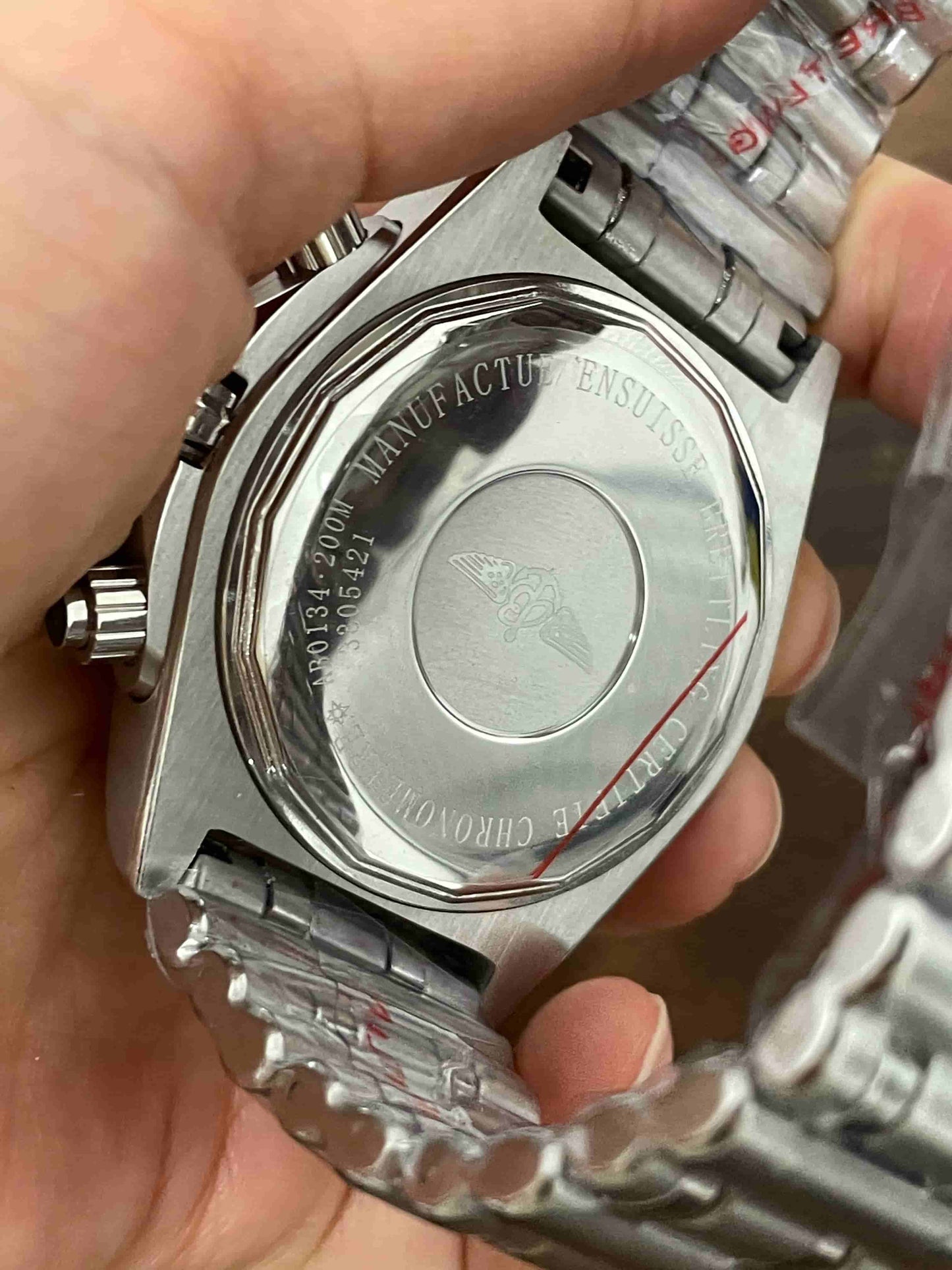 Replica Stainless Steel Japanese Vk Quartz Movement Watch BL254