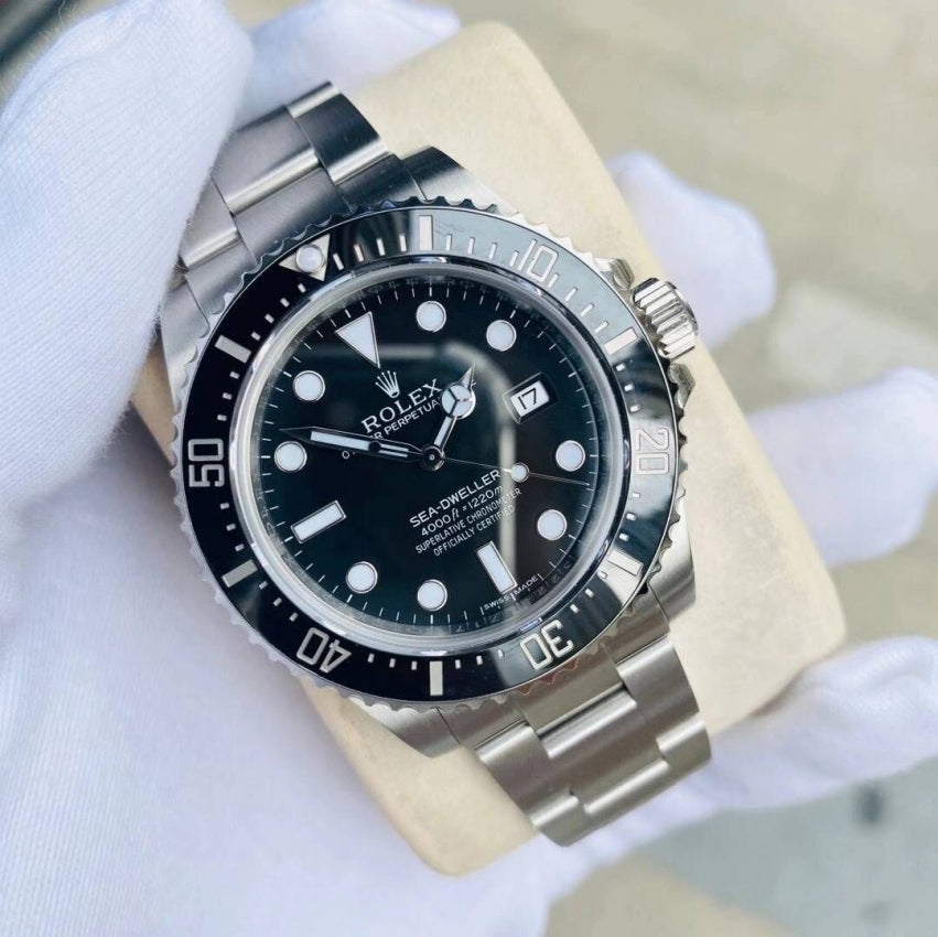 Automatic Mechanical Watch Replica DeepSea Black Dial 126660