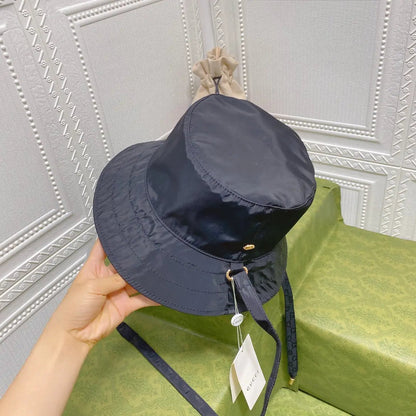 Classic GG Monogram Double-Sided Strap Bucket Hat-s2 mysite
