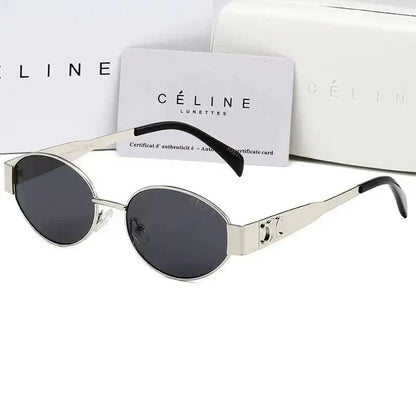Oval-frametone METAL SUNGLASSESs-sss62 mysite