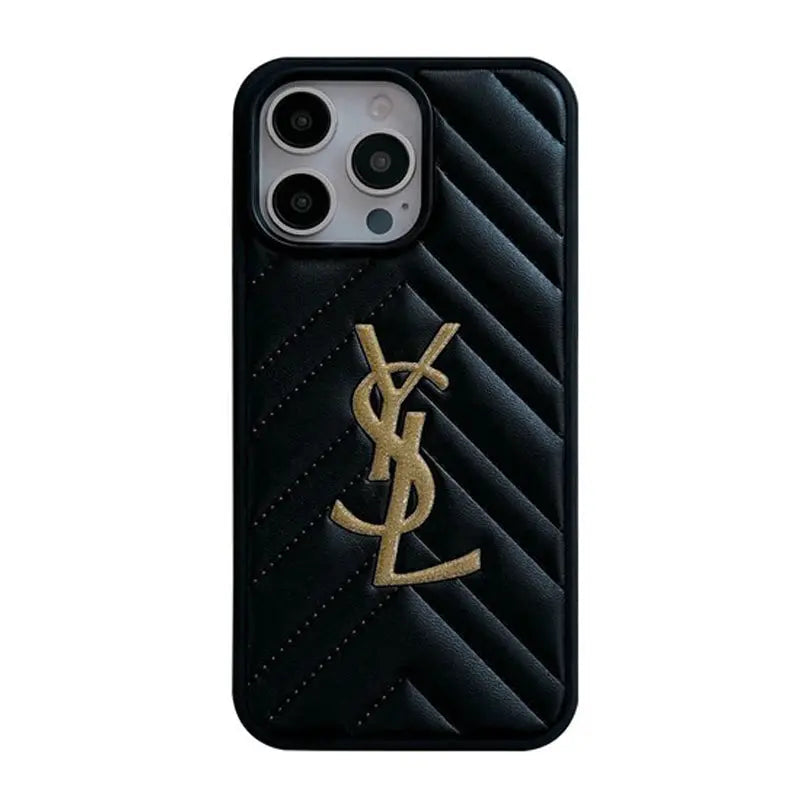 Saint Black & White Leather iPhone Case-s2 mysite