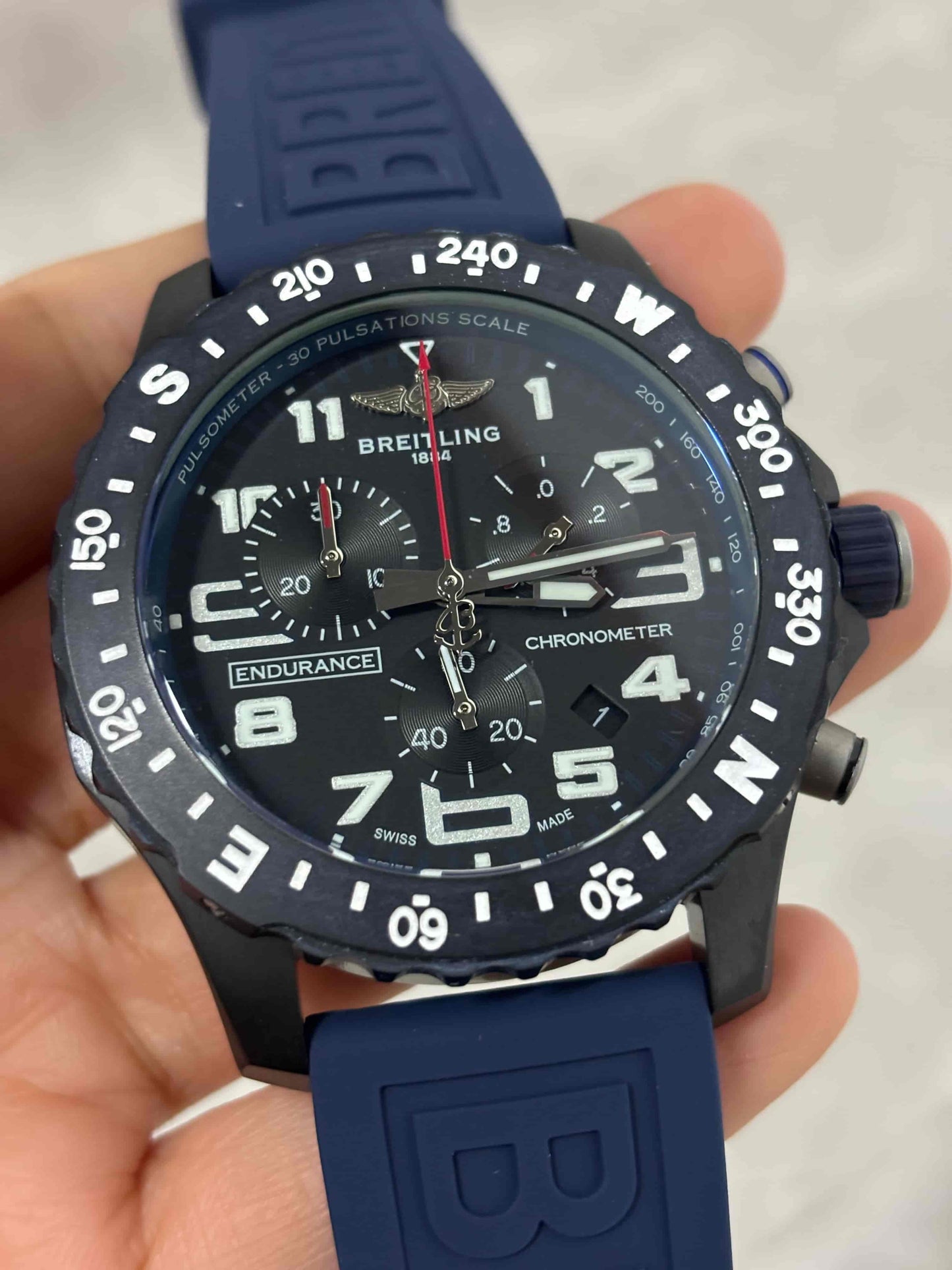 Replica Stainless Steel Japanese Vk Quartz Movement Watch BL161