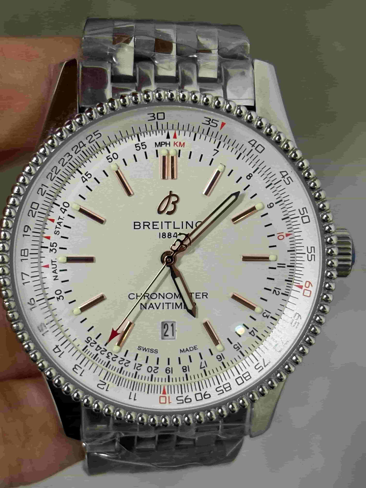 Replica Stainless Steel Mechanical Watch BL103