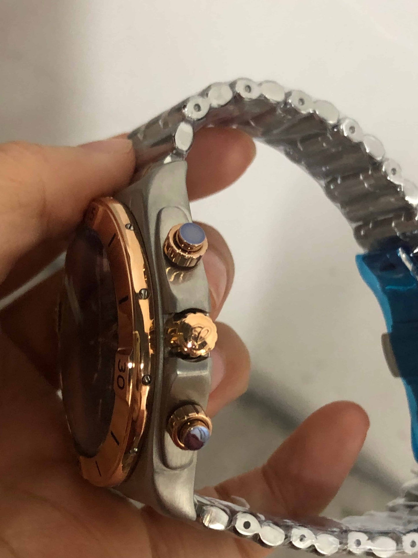 Replica Stainless Steel Japanese Vk Quartz Movement Watch BL164