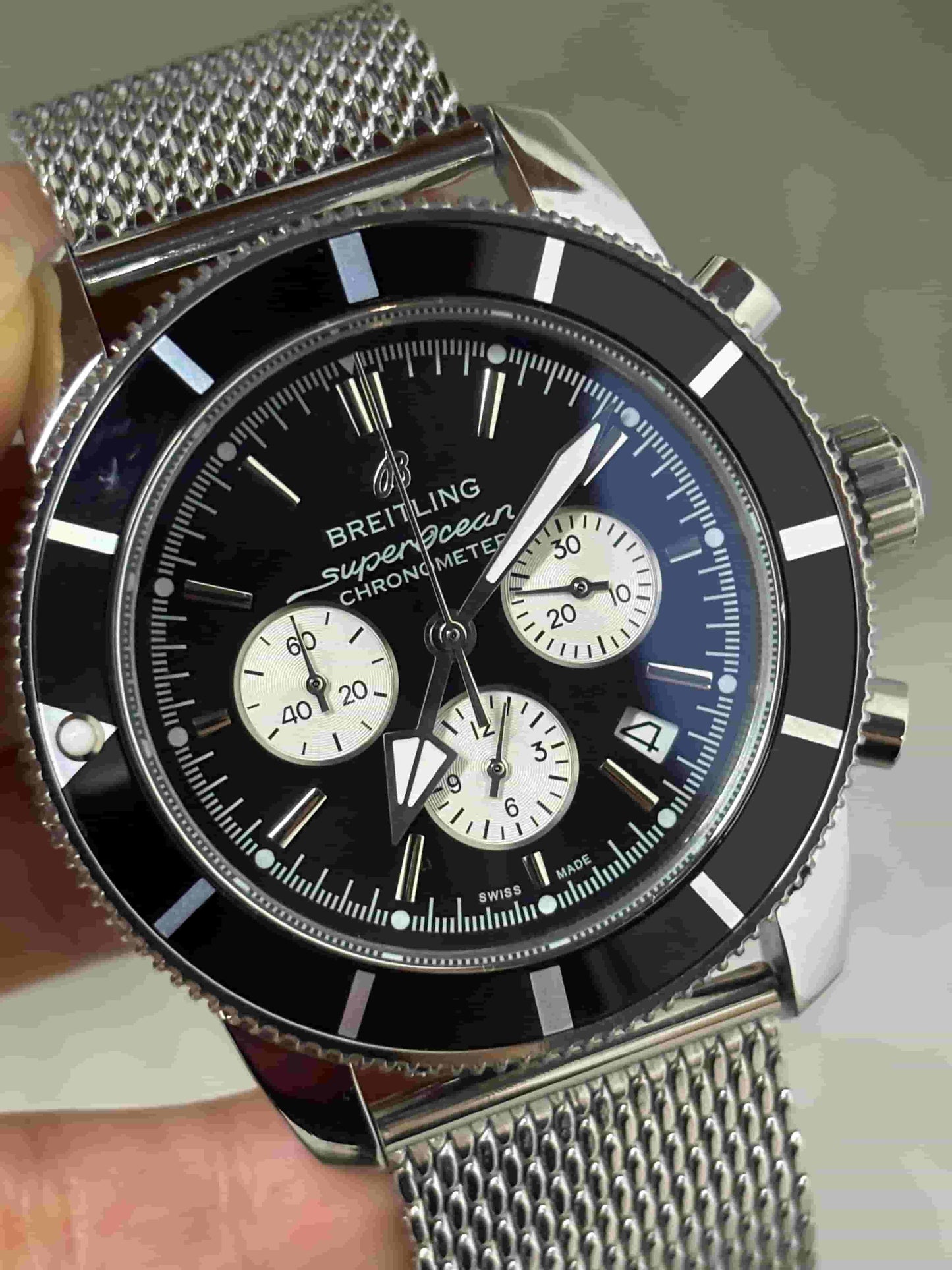 Replica Stainless Steel Japanese Vk63 Quartz Movement Watch  BL123