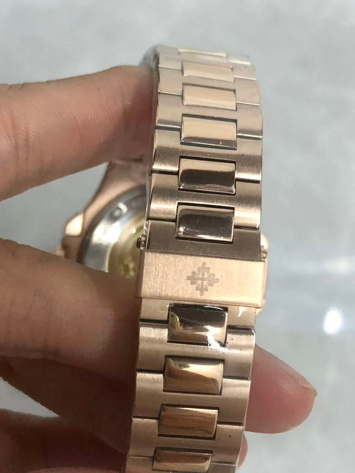 Replica 7118/1R-001 Stainless Steel Automatic Mechanical Watch 35mm