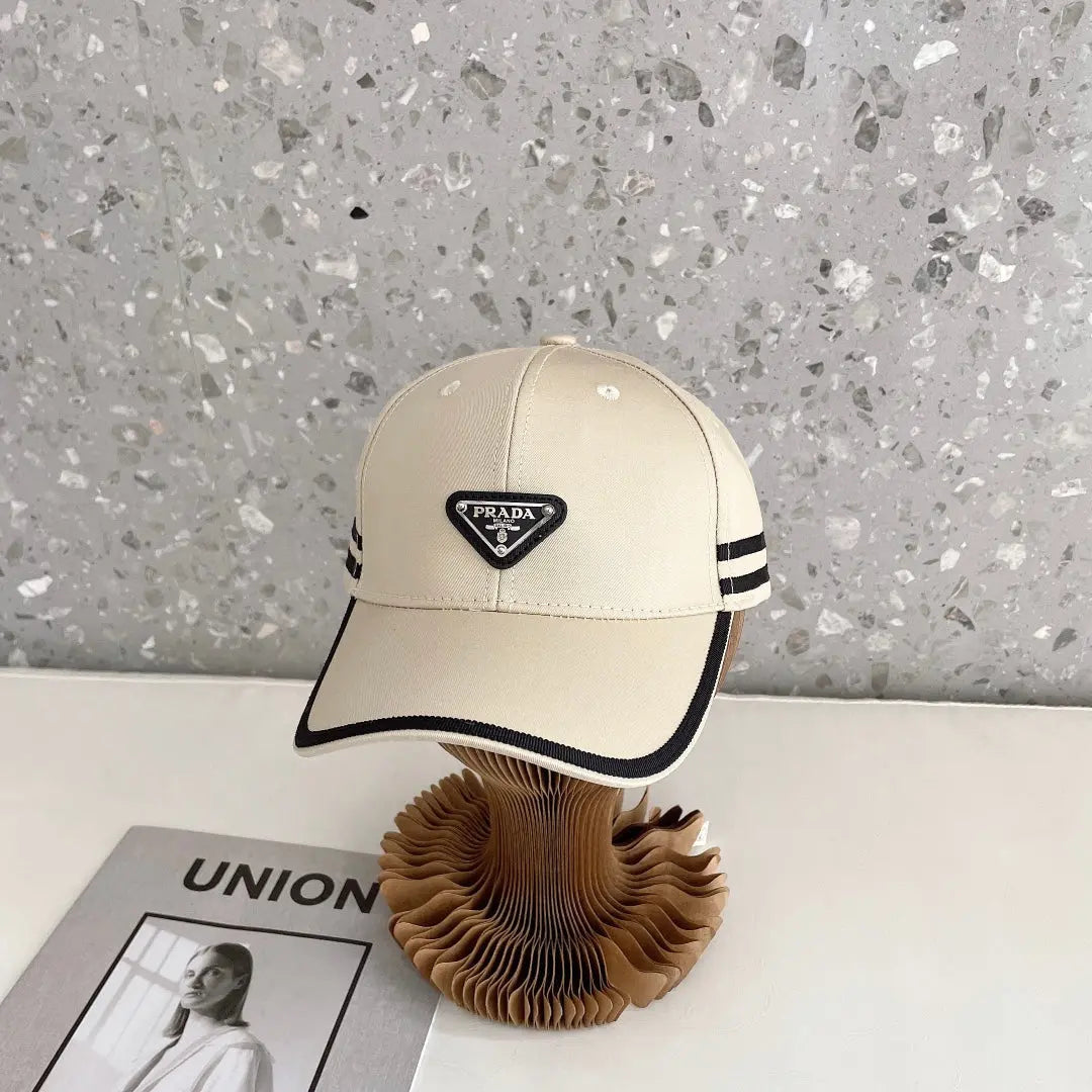 Fashion Triangle Logo Baseball Cap | Luxury Designer Cotton Hat-s2 mysite