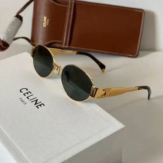Oval-frametone METAL SUNGLASSESs-sss62 mysite