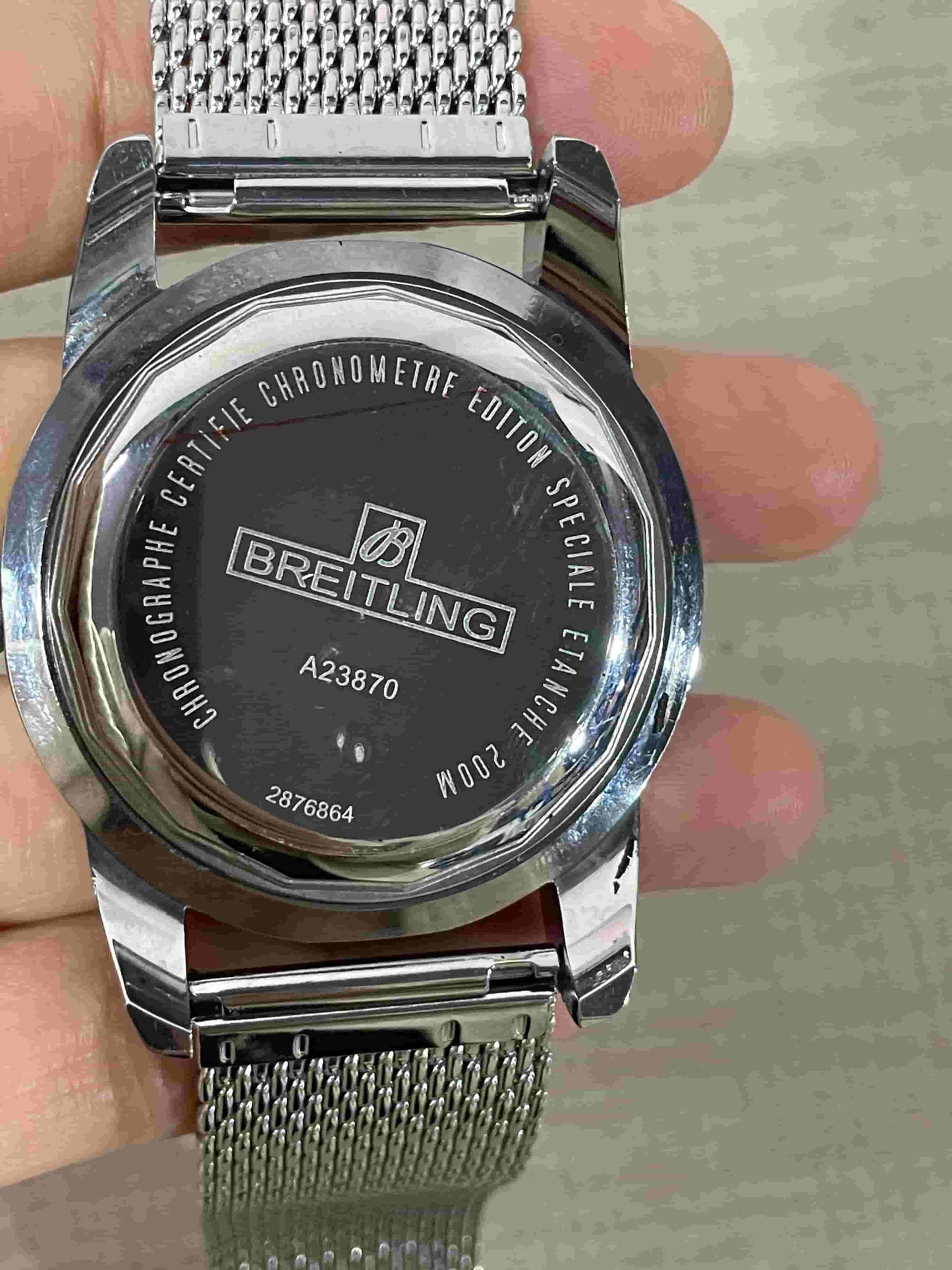Replica Stainless Steel Mechanical Watch BL34