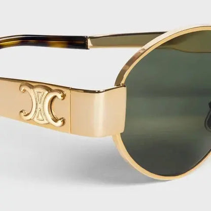 Oval-frametone METAL SUNGLASSESs-sss62 mysite