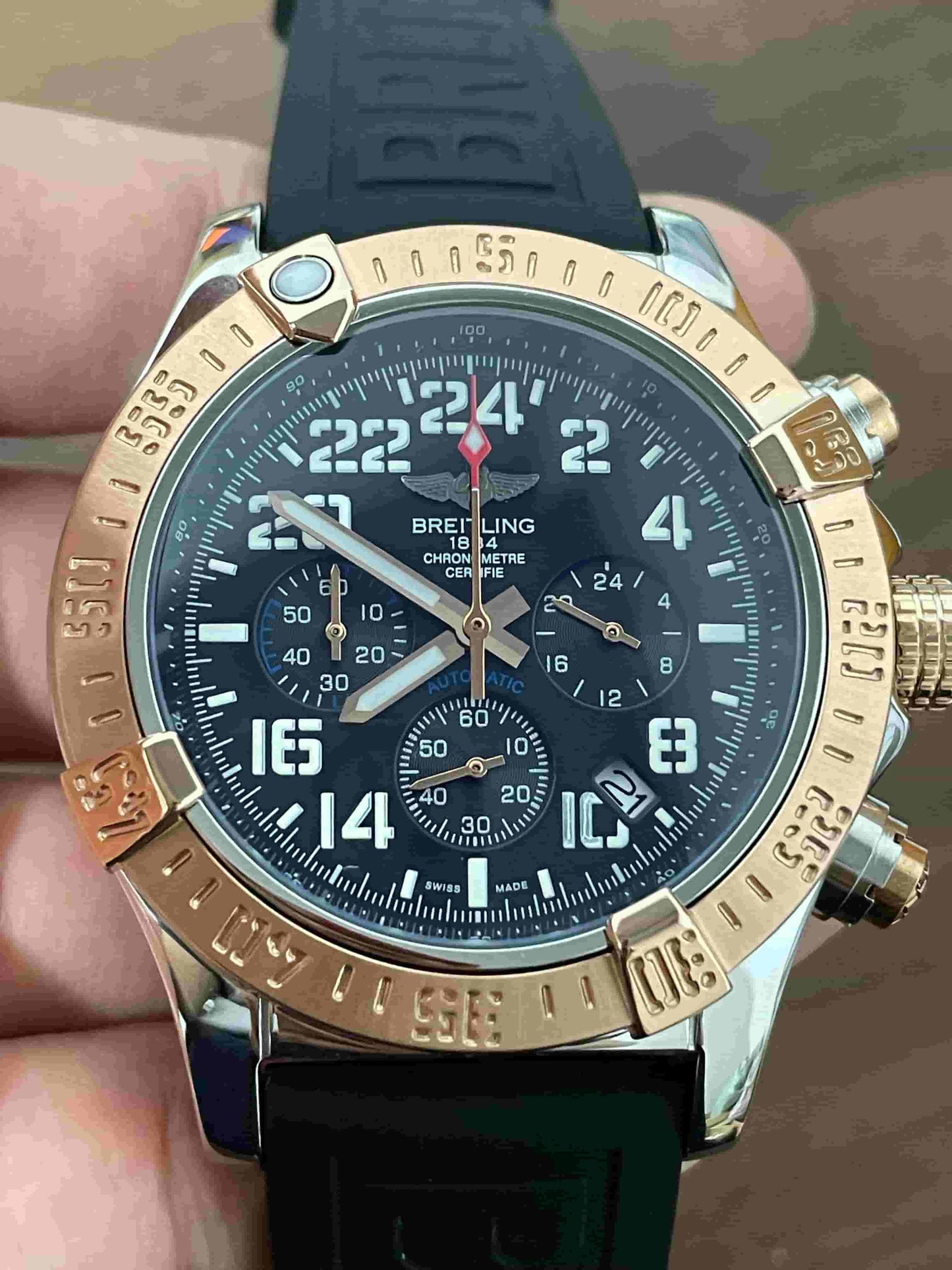 Replica Stainless Steel Japanese Vk Quartz Movement Watch BL243