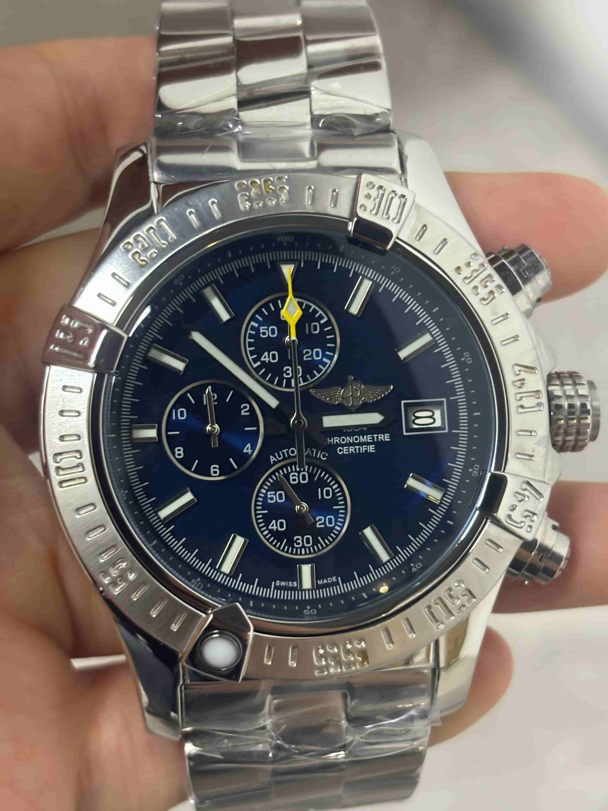 Replica Stainless Steel Japanese Vk Quartz Movement Watch  BL185