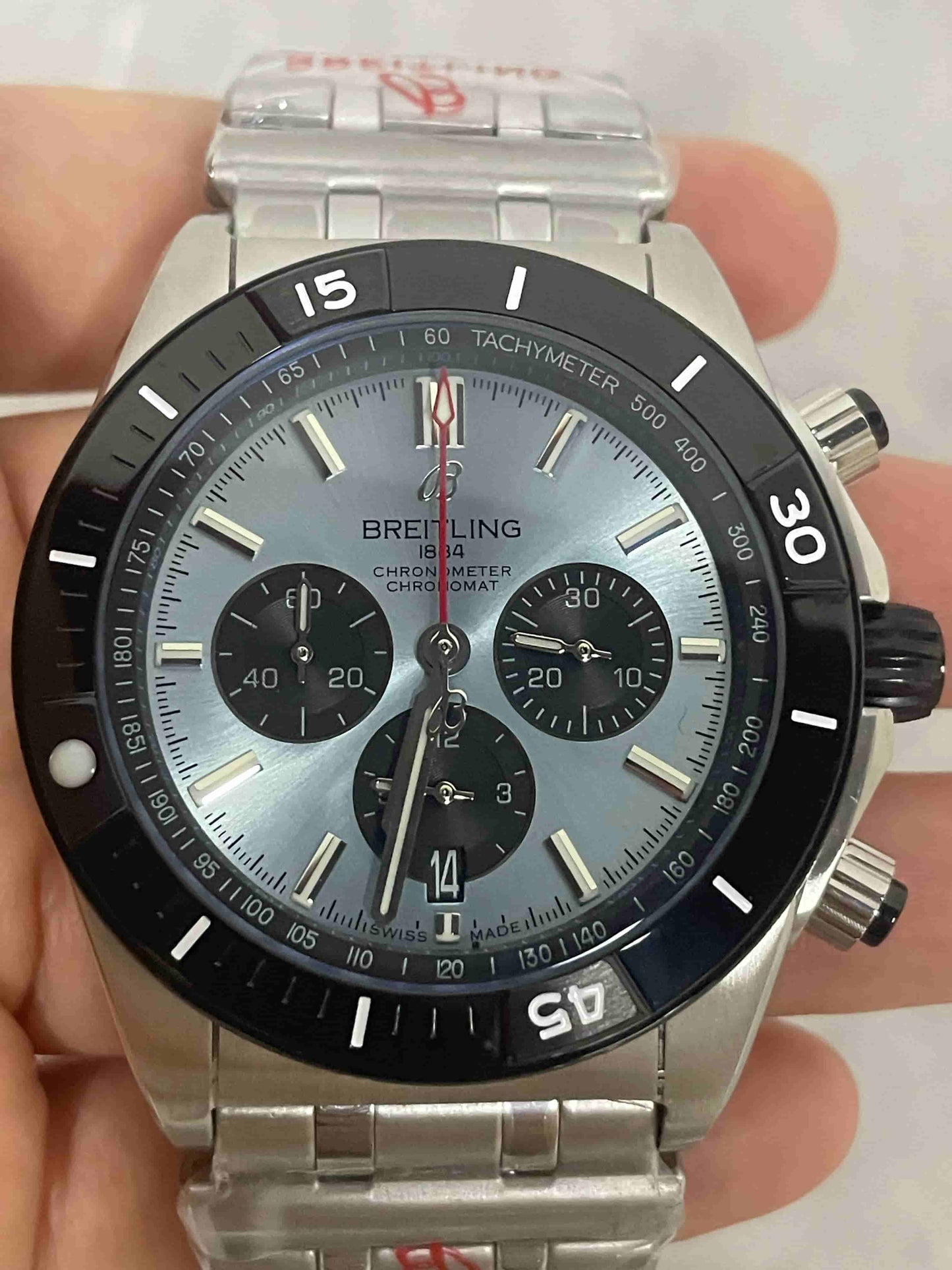Replica Stainless Steel Japanese Vk63 Quartz Movement Watch BL101