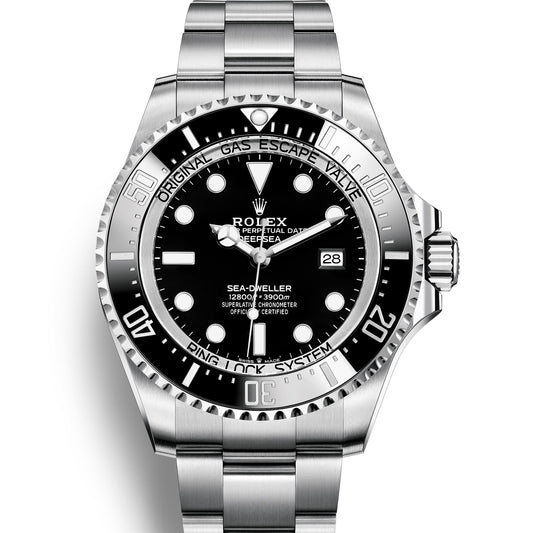 Automatic Mechanical Watch Replica DeepSea Black Dial 126660