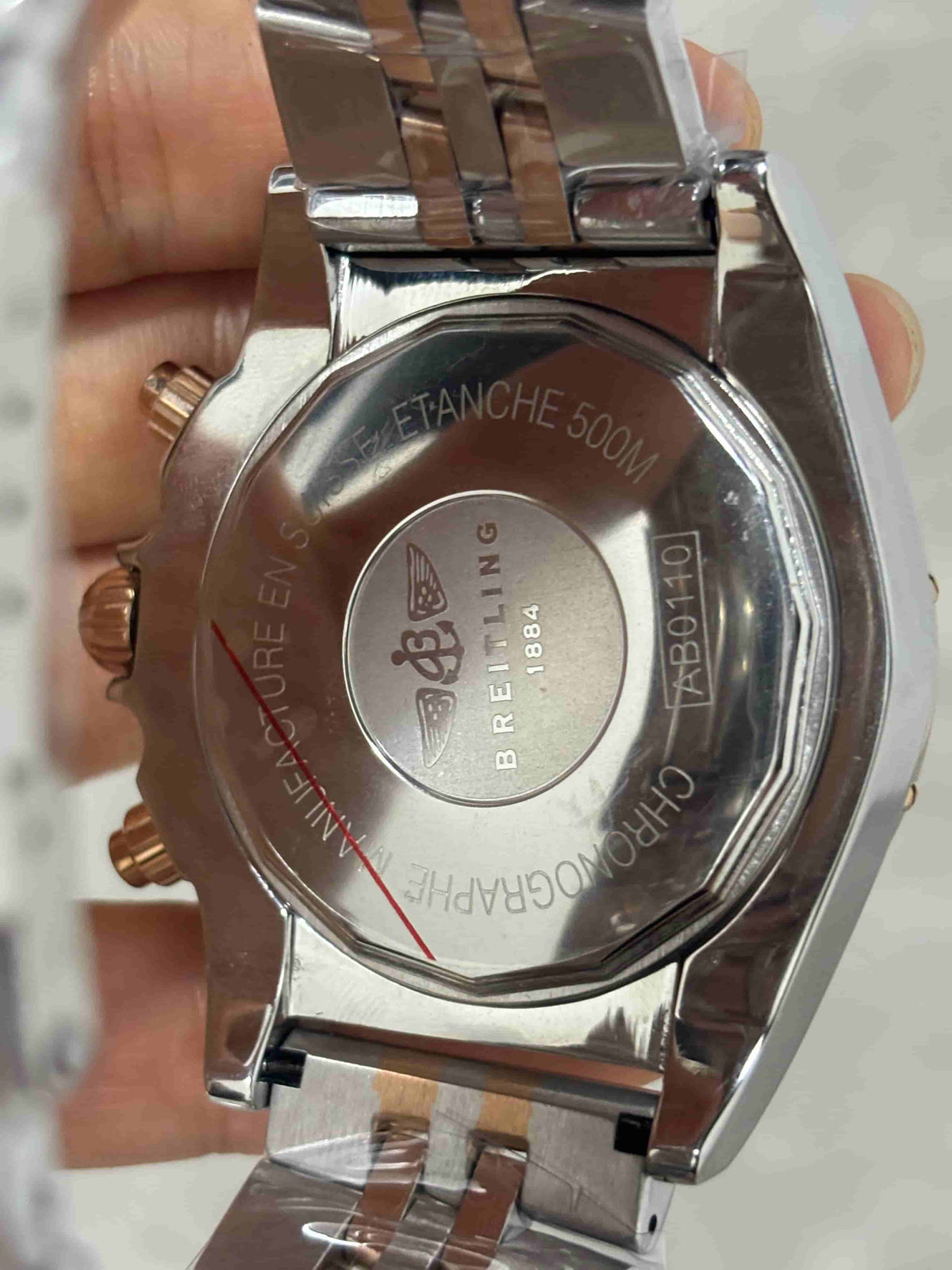 Replica Stainless Steel Japanese Vk Quartz Movement Watch BL178