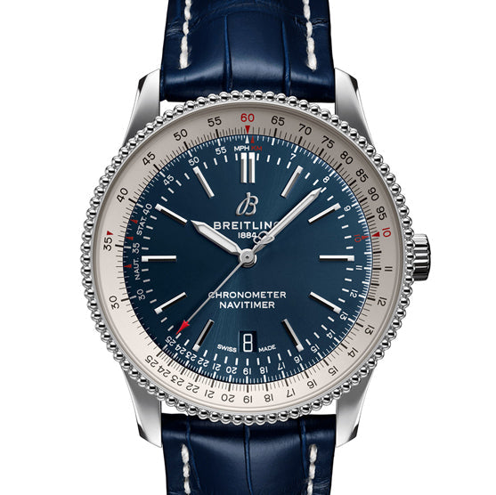Luxury Automatic Watch for Leather Strap Aviation Timing 46mm Automatic Mechanical Watch
