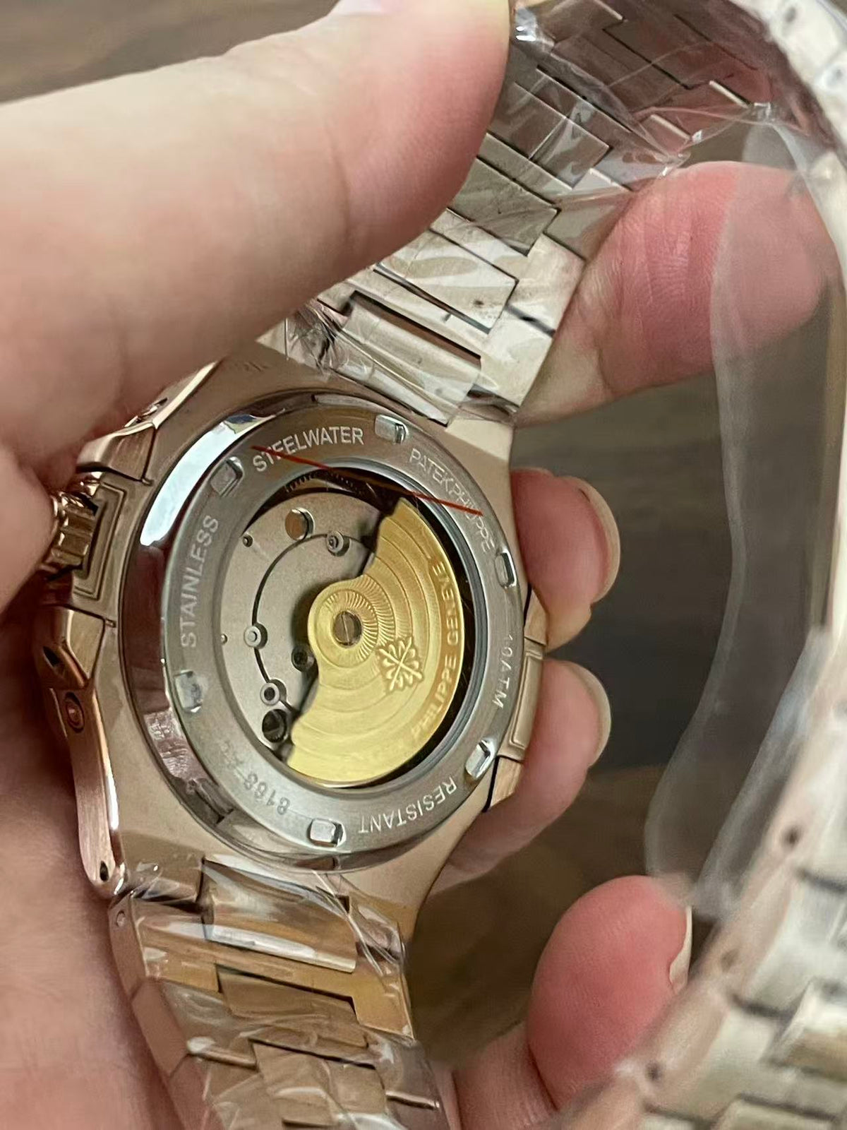 Replica NAUTILUS Stainless Steel Automatic Mechanical Watch 40mm