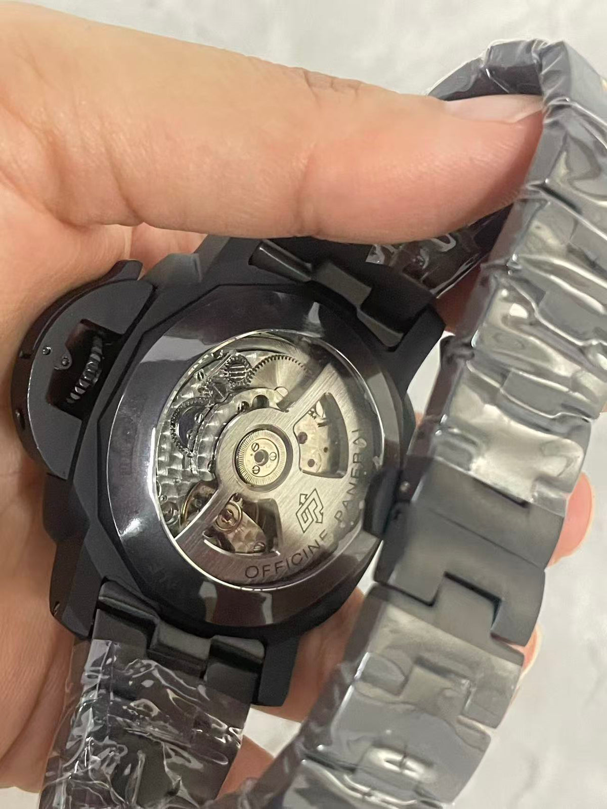 Replica LUMINOR 904L Stainless Steel Automatic Mechanical Watch Mens Watches 46MM