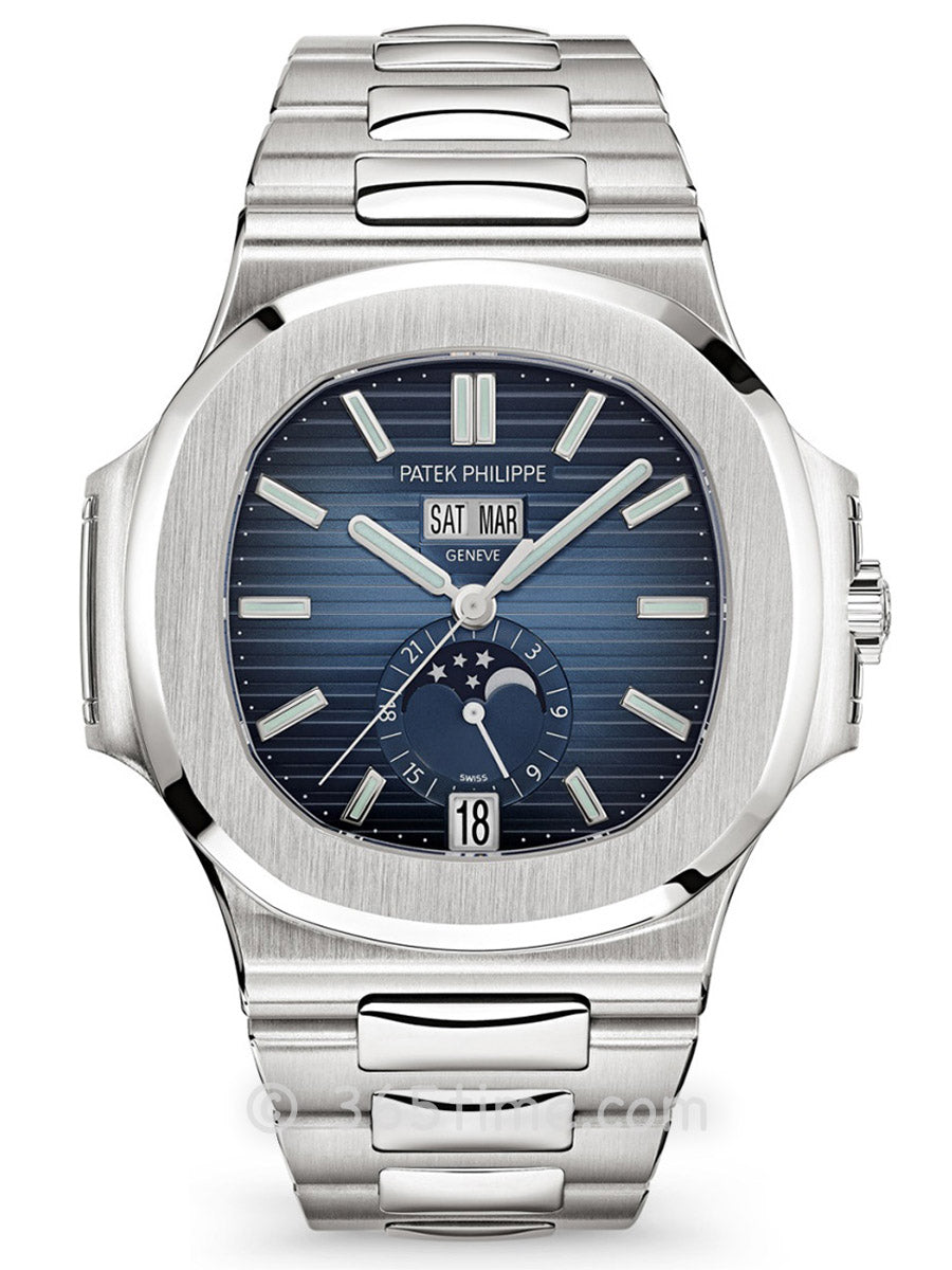 Moonphase Nautilus 904l Stainless Steel Automatic Mechanical Watch 39MM