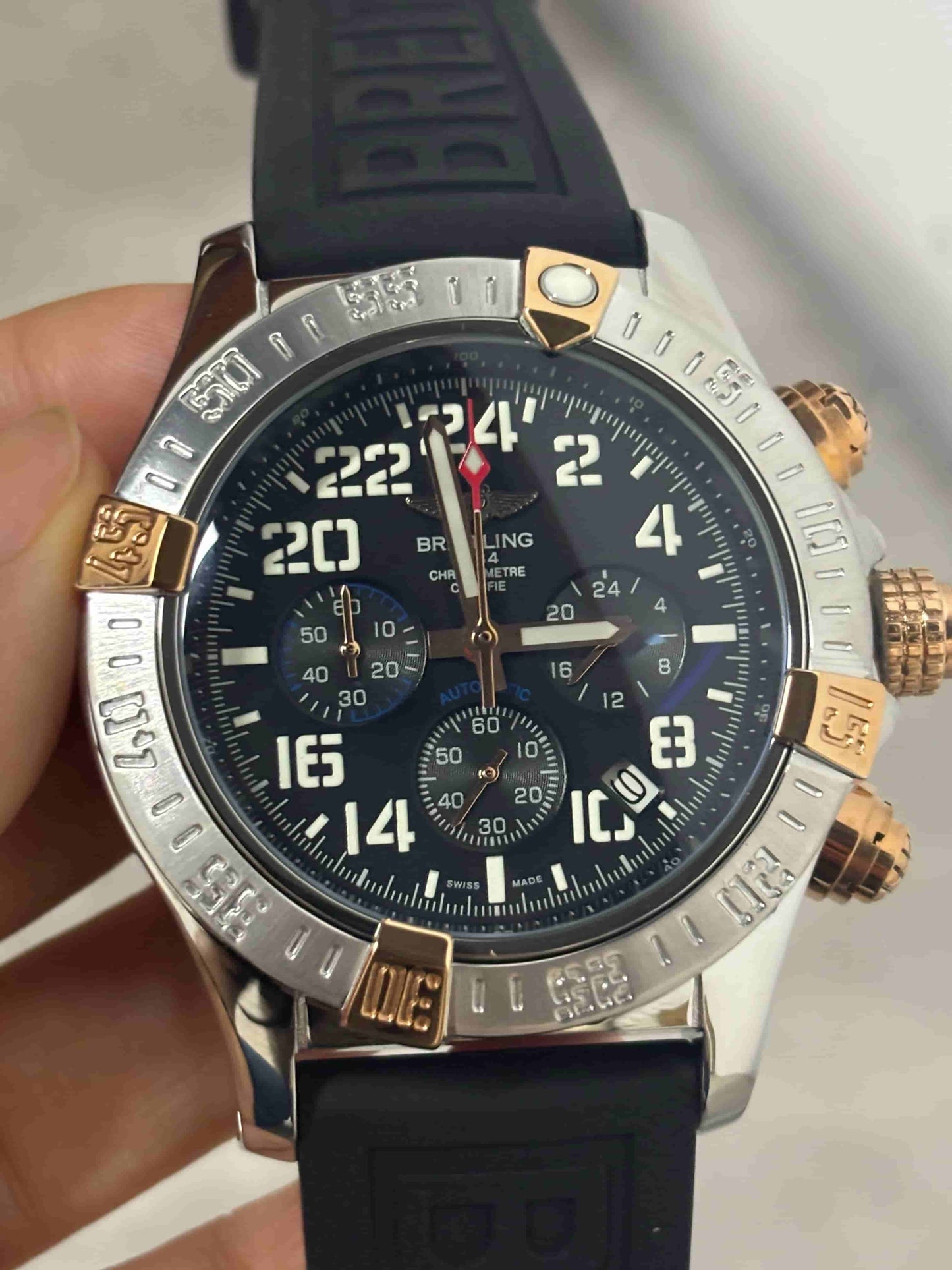 Replica Stainless Steel Japanese Vk Quartz Movement Watch  BL195