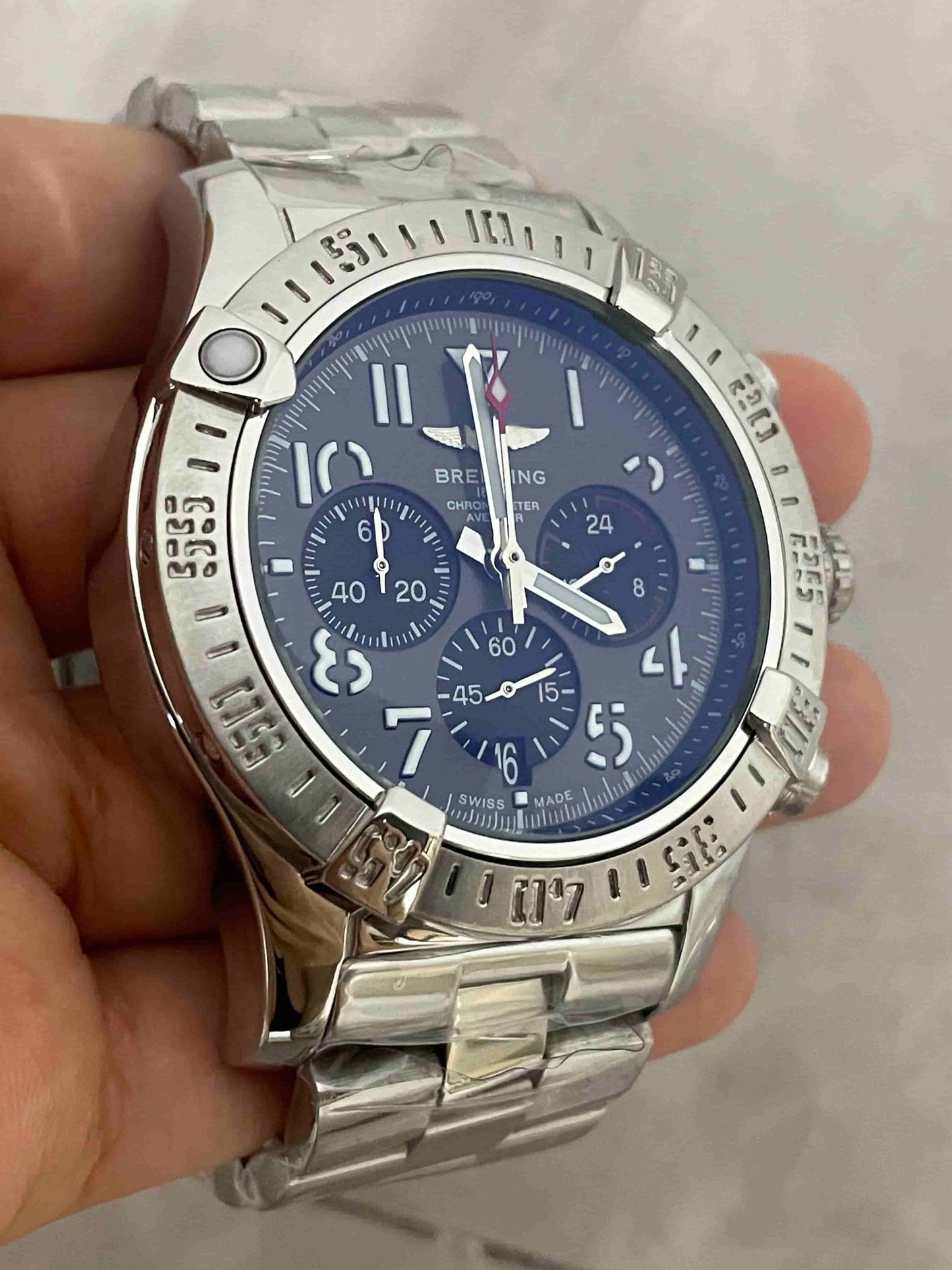 Replica Stainless Steel Japanese Vk63 Quartz Movement Watch BL81