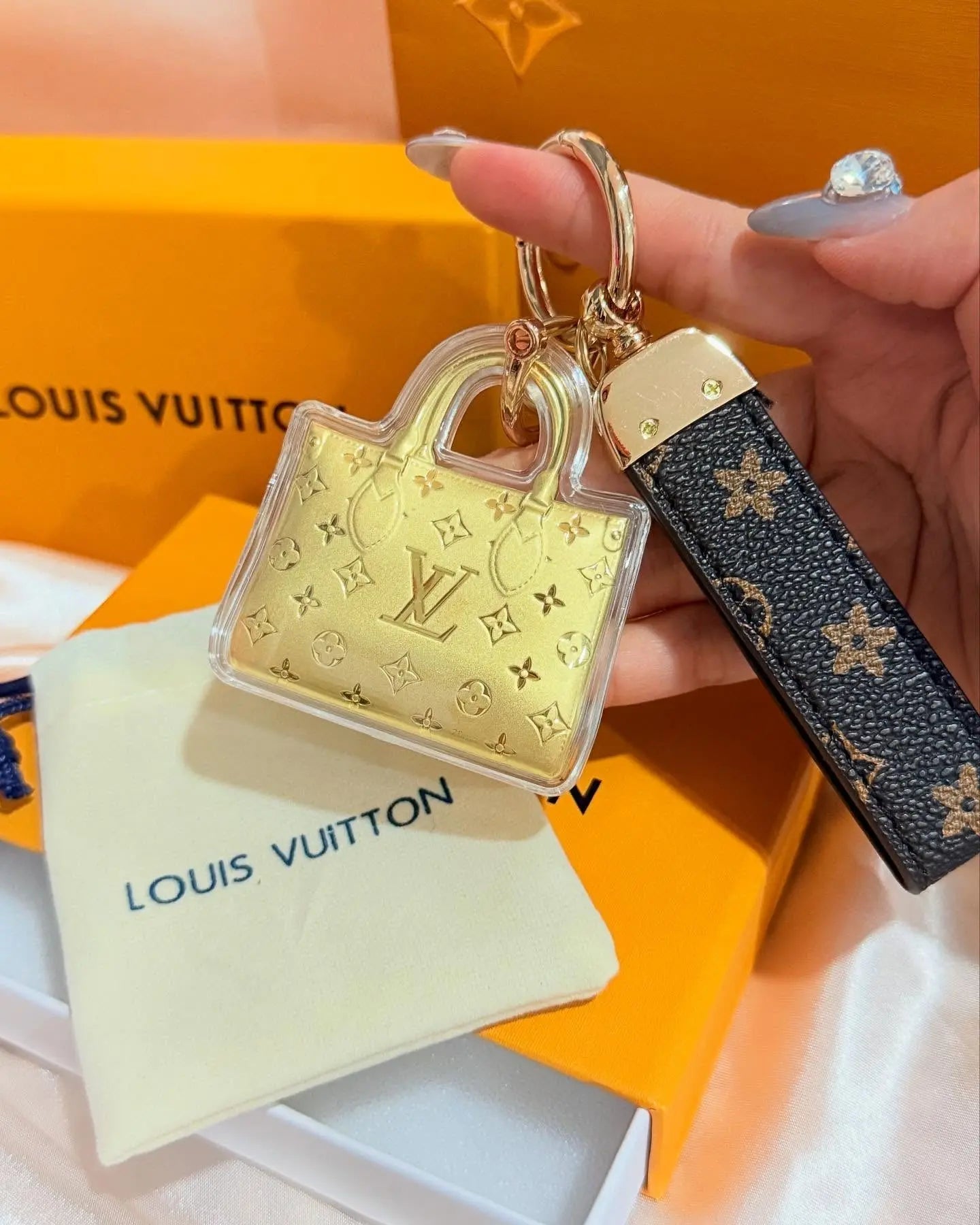 Keychain Gold Mini Bag-s2 mysite