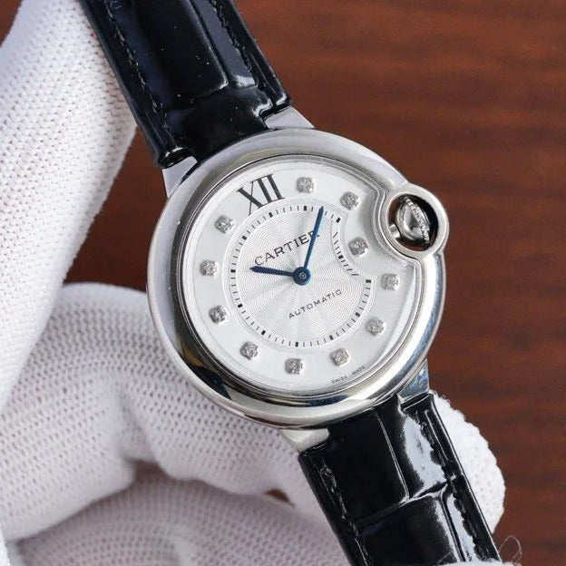 Ballon Bleu WSBB0068 904l Stainless Steel Automatic Mechanical Watch 33mm-1