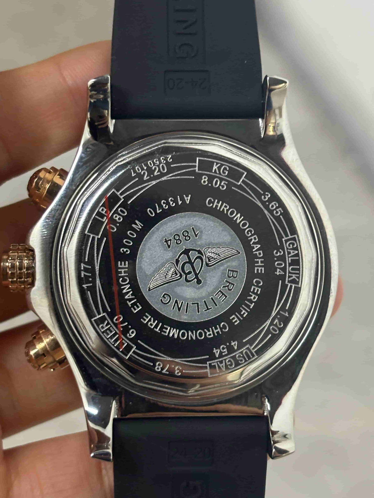 Replica Stainless Steel Japanese Vk Quartz Movement Watch  BL195