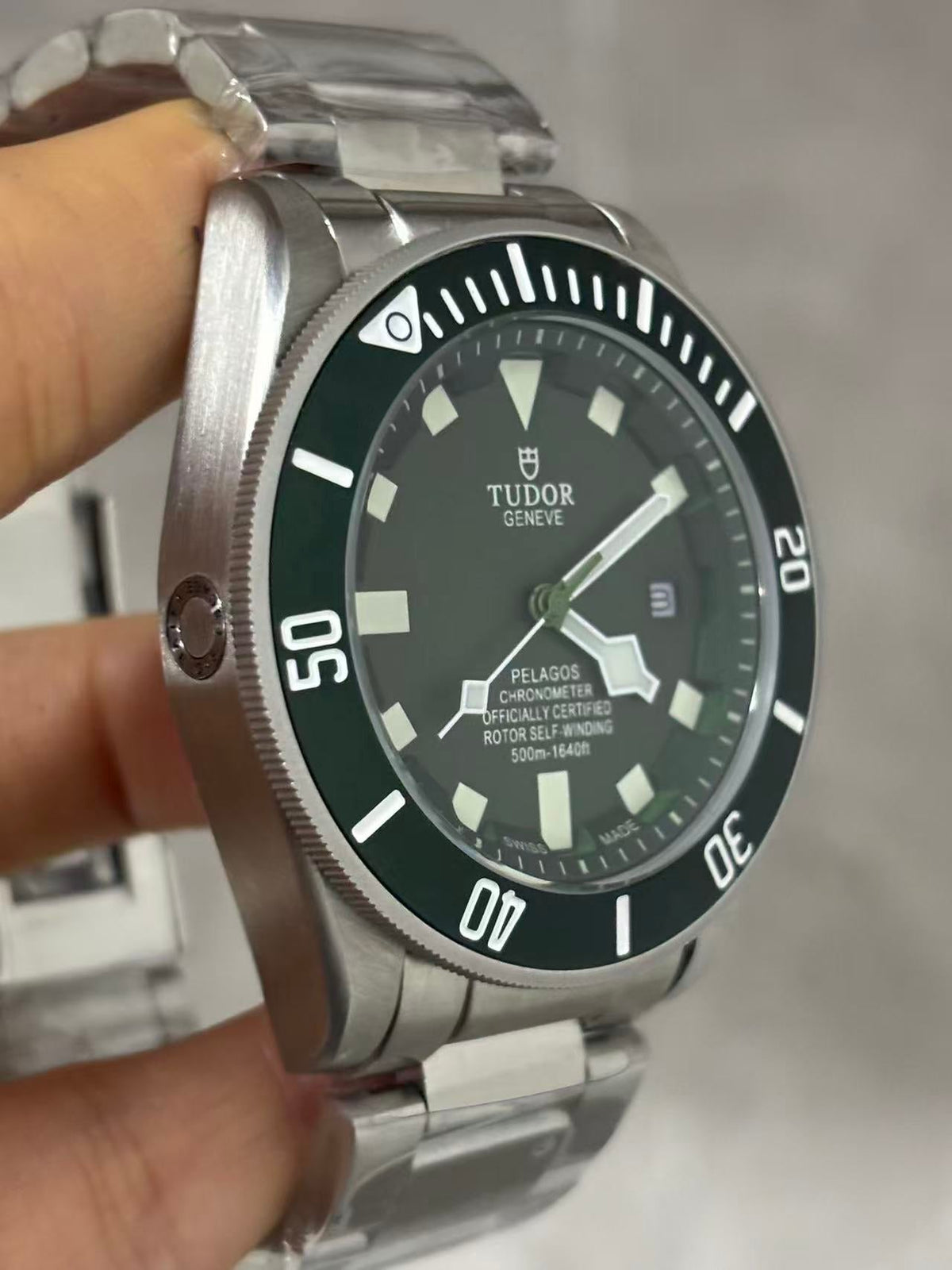 Replica Pelagos 904l Stainless Steel Automatic Mechanical Watch 42MM M25600TB-0001