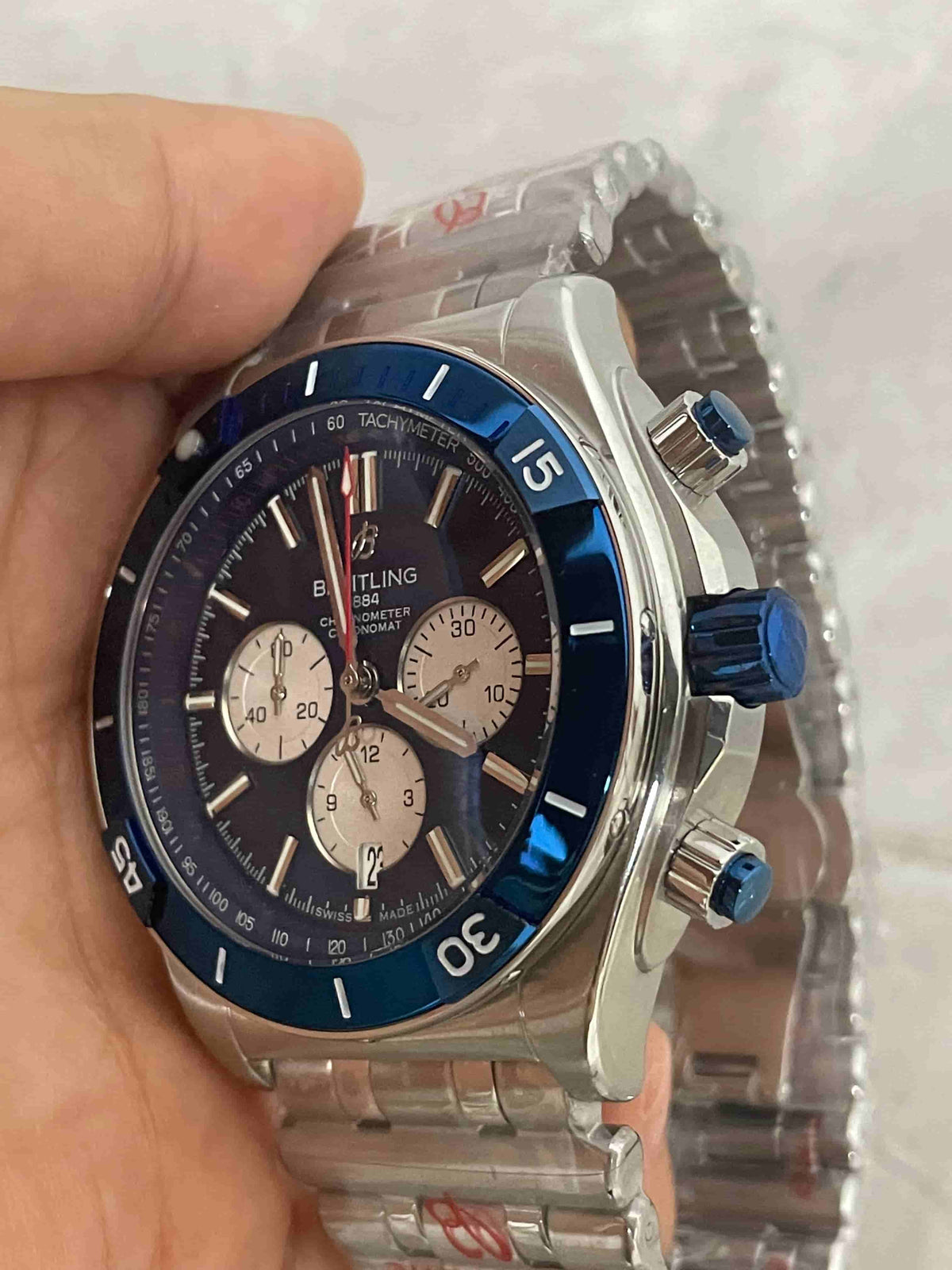 Replica Stainless Steel Japanese Vk63 Quartz Movement Watch BL80