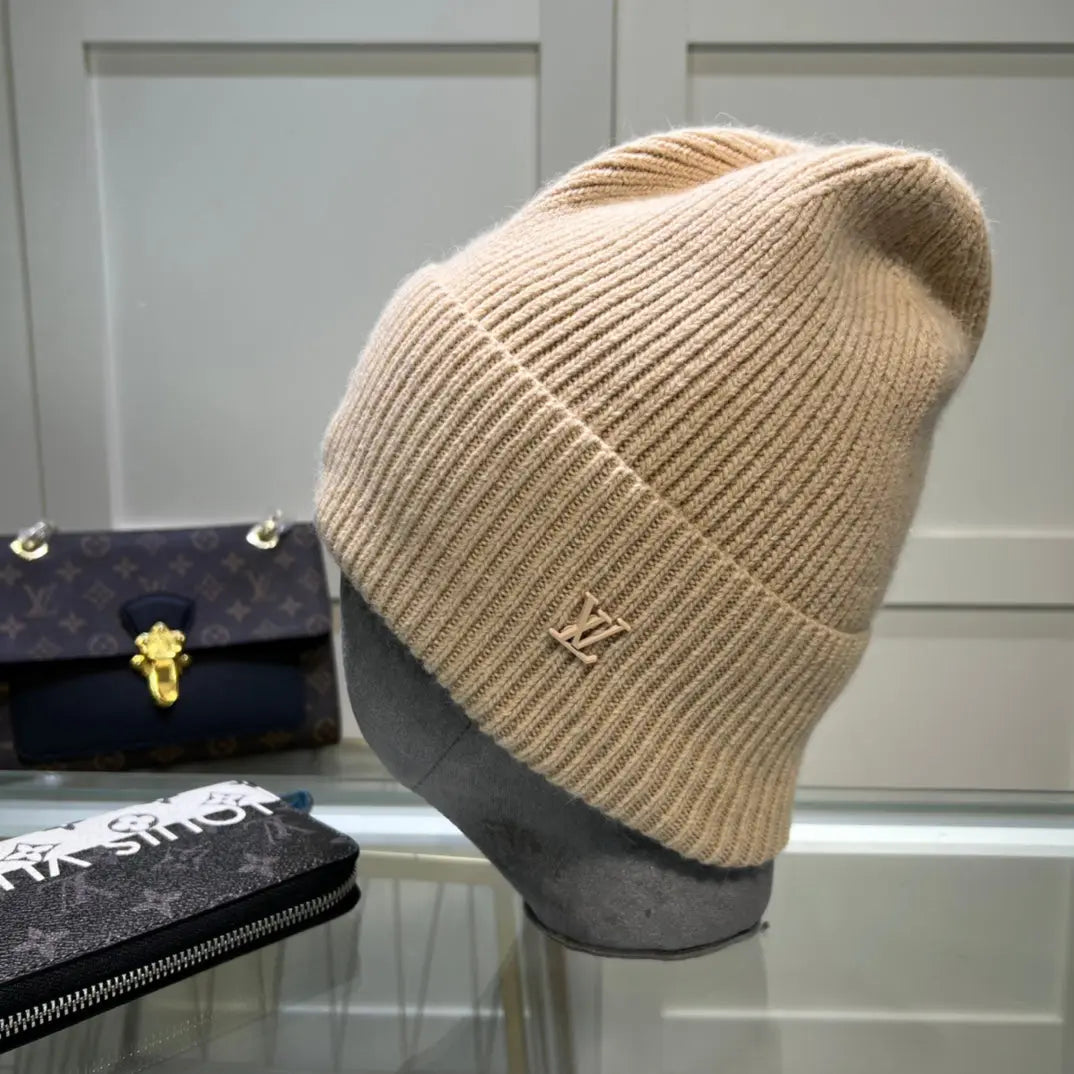 Luxury Embroidered Wool Beanie | Luxury Designer Winter Hat-s2 mysite