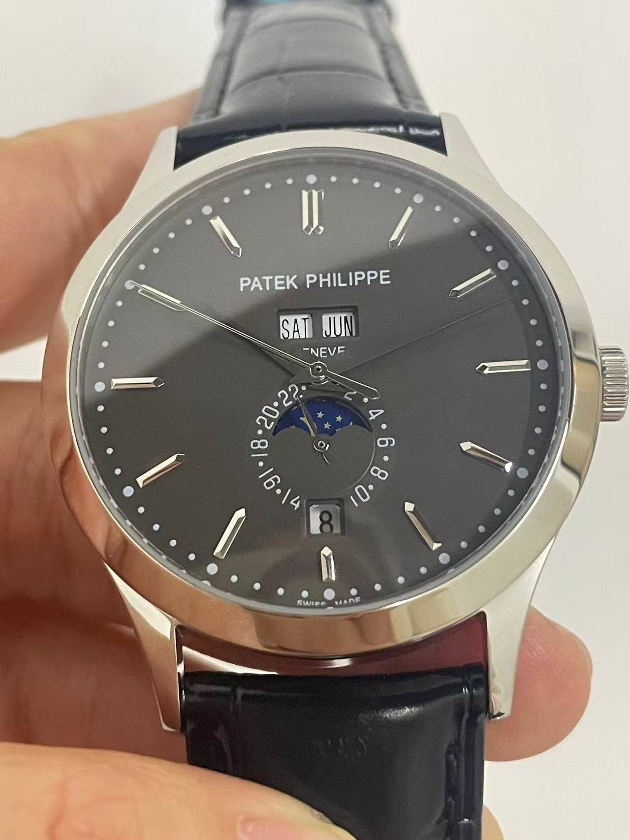 Replica Calatrava Stainless Steel Automatic Mechanical Watch 40mm