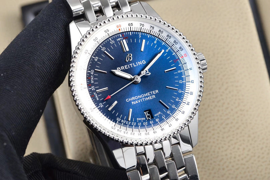 Replica Aviation Timing B01 46MM Stainless Steel Watch