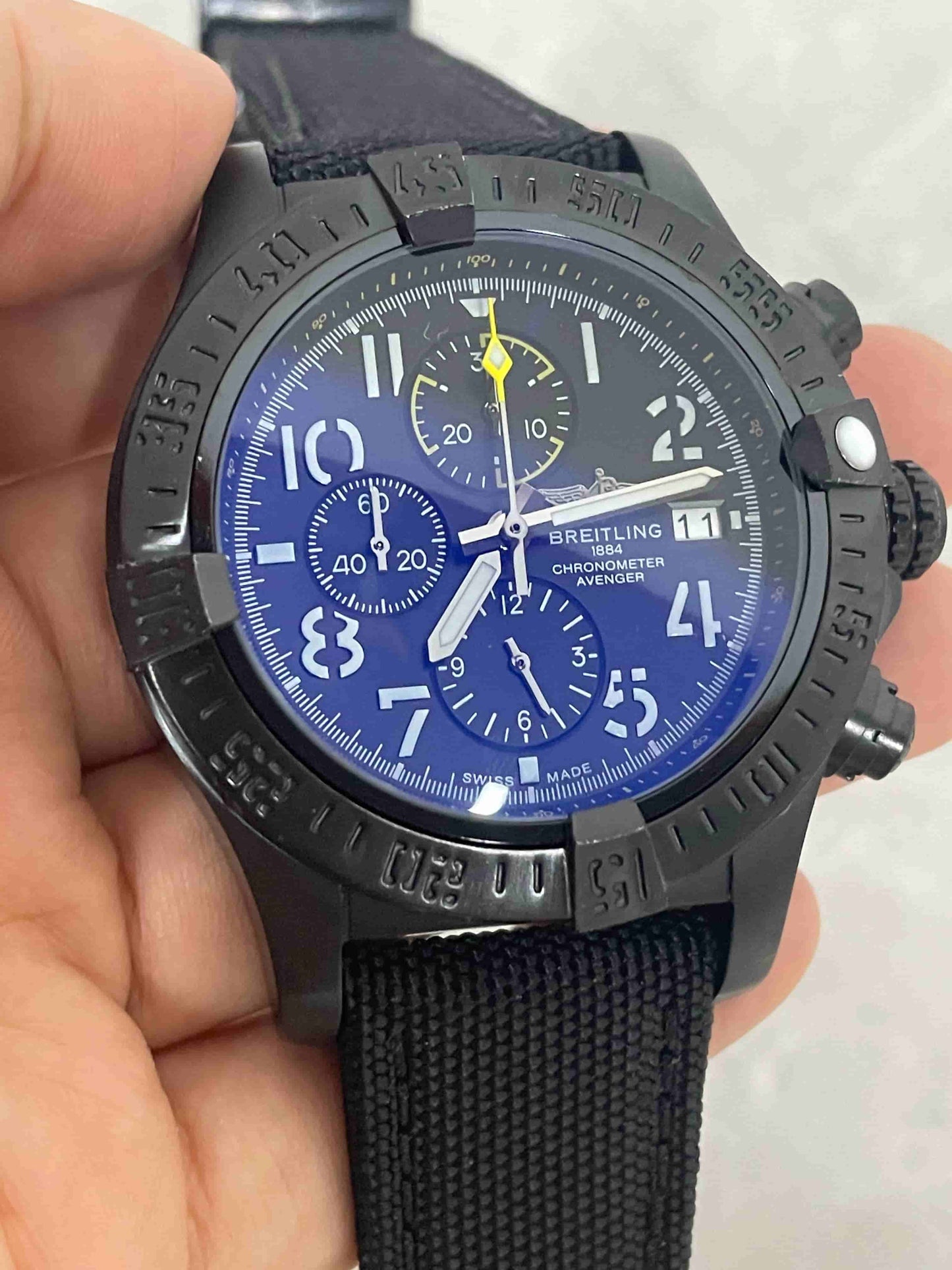 Replica Stainless Steel Japanese Vk63 Quartz Movement Watch BL91