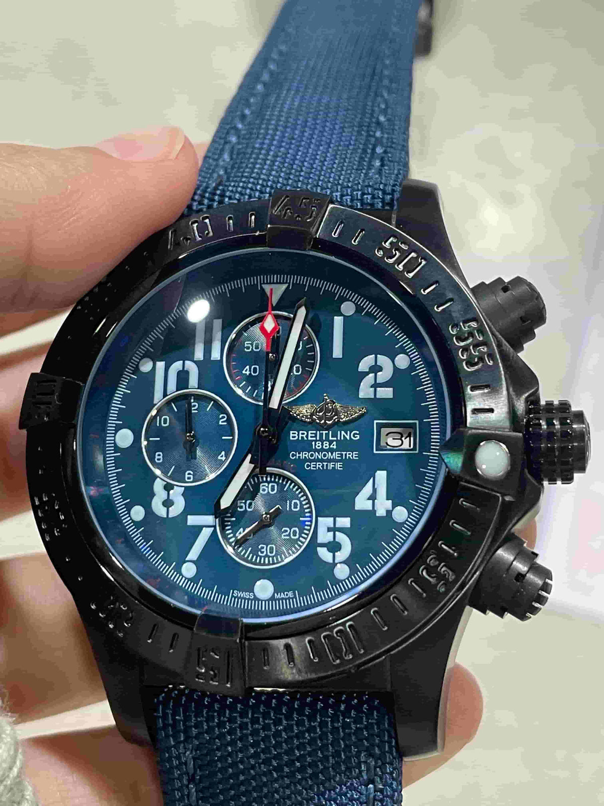 Replica Stainless Steel Japanese Vk Quartz Movement Watch BL156