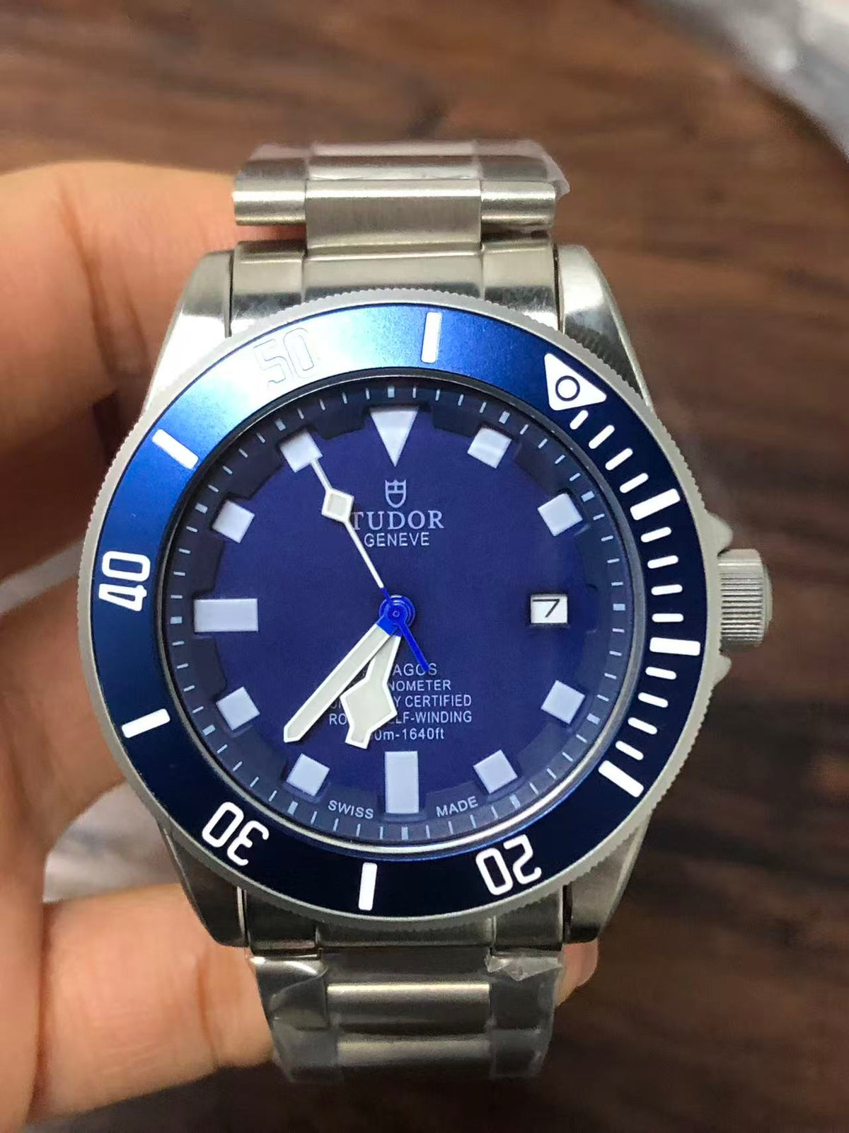 Replica Pelagos 904l Stainless Steel Automatic Mechanical Watch 42MM M25600TB-0001