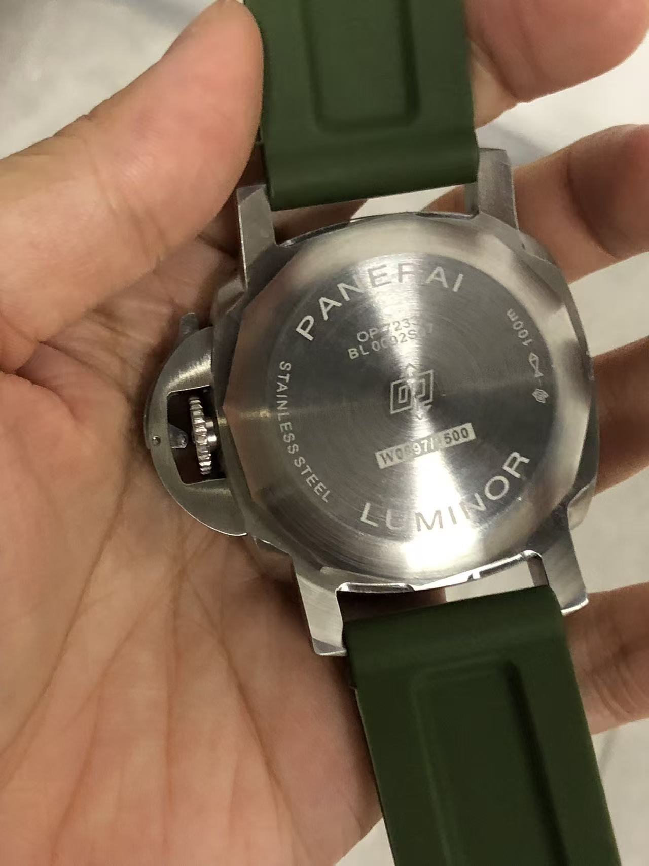 Replica LUMINOR DUE 904L Stainless Steel Automatic Mechanical Watch Mens Watches 45mm