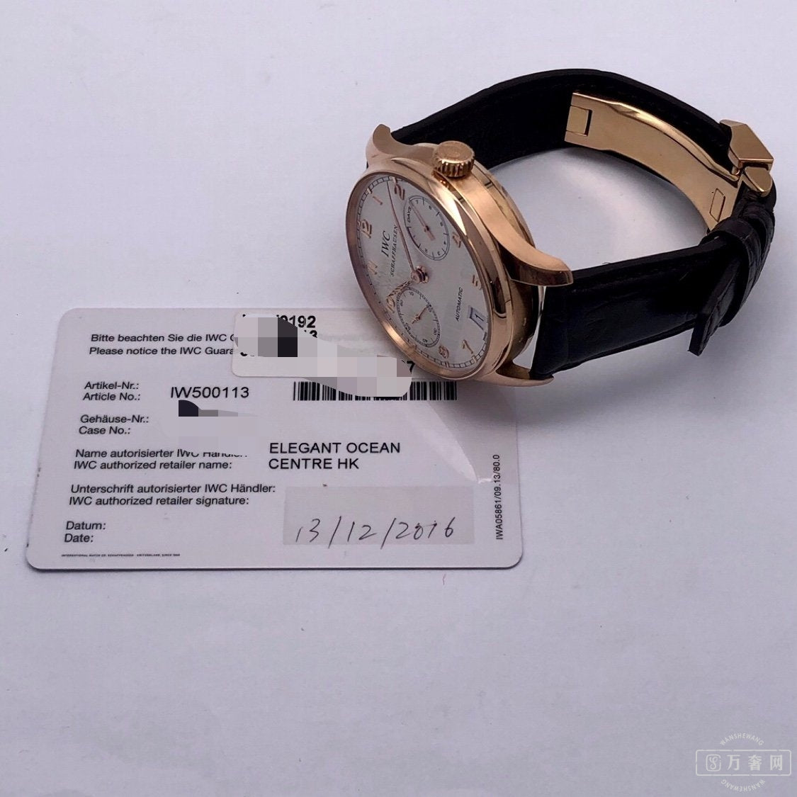 Replica Portuguese Seven-Day Watch Ref IW500113  42.3mm