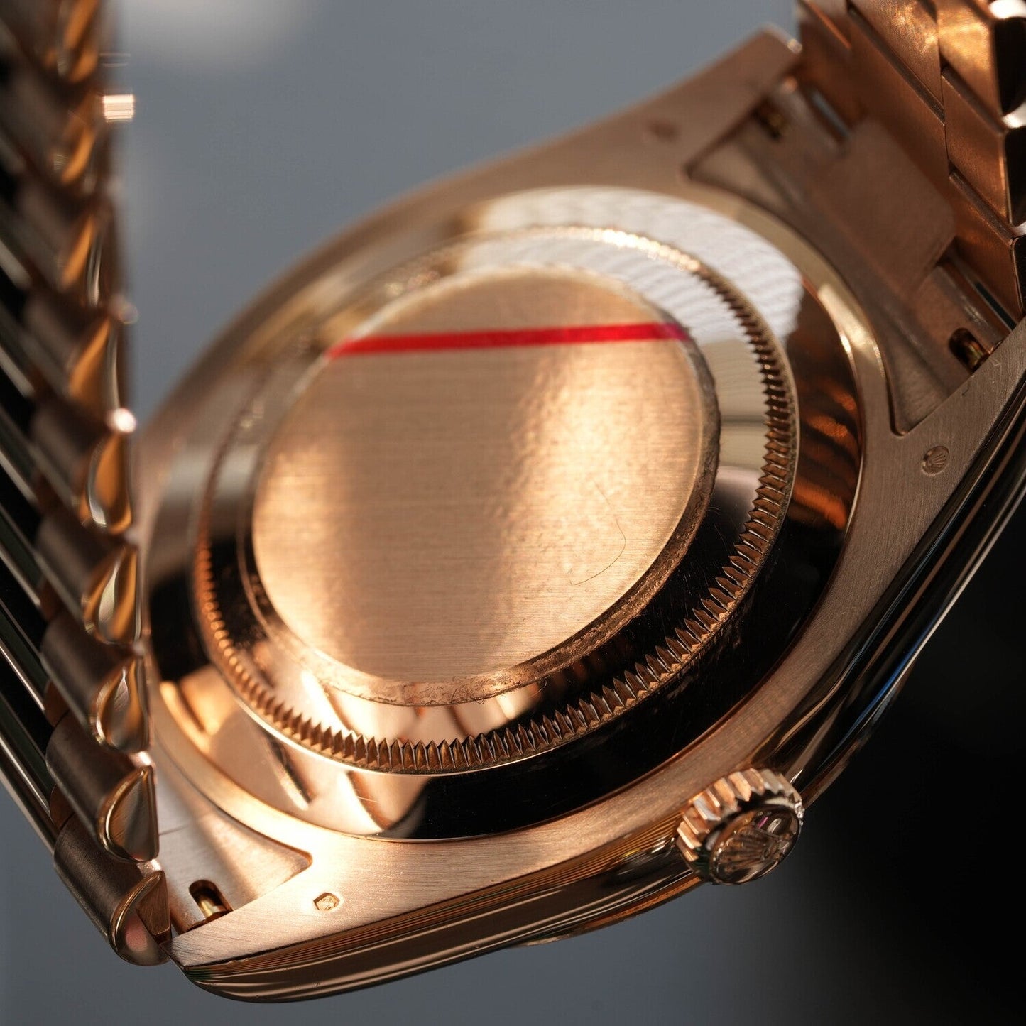 40mm Automatic Watch Replica Daydate Rosegold Belt 061315