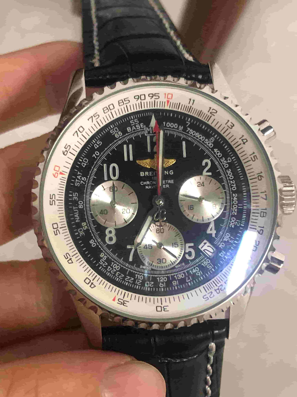 Replica Stainless Steel Japanese Vk63 Quartz Movement Watch BL53