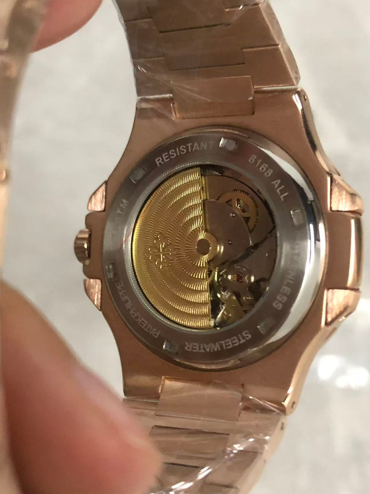 Replica 7118/1R-001 Stainless Steel Automatic Mechanical Watch 35mm