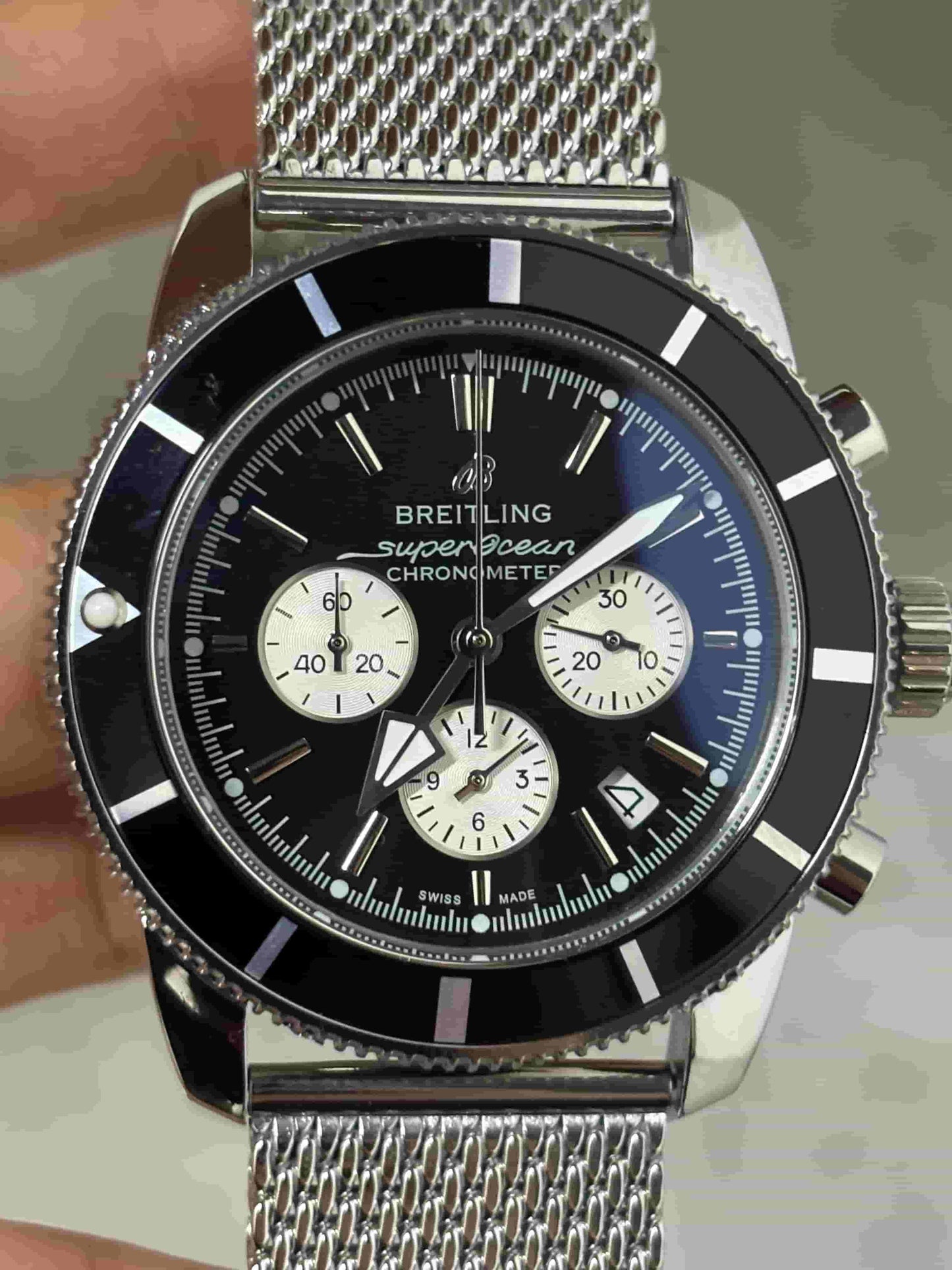Replica Stainless Steel Japanese Vk63 Quartz Movement Watch  BL123