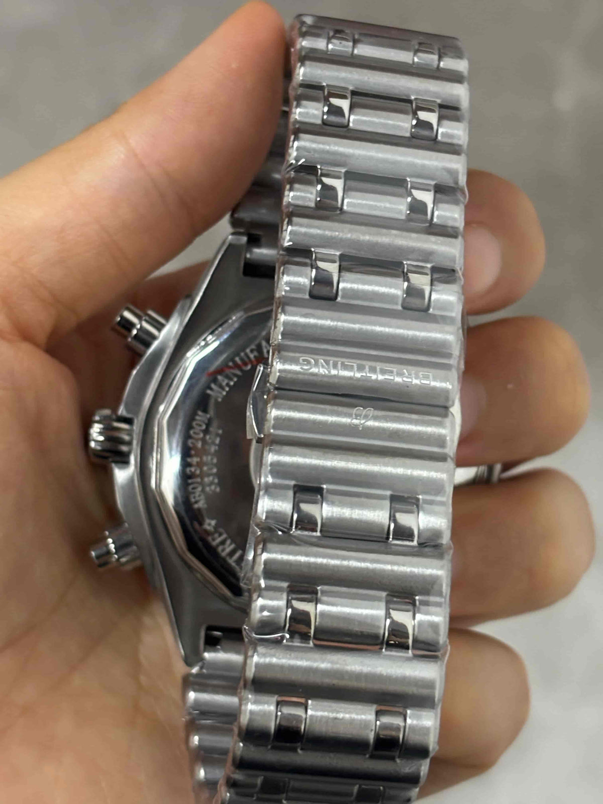Replica Stainless Steel Japanese Vk63 Quartz Movement Watch BL106