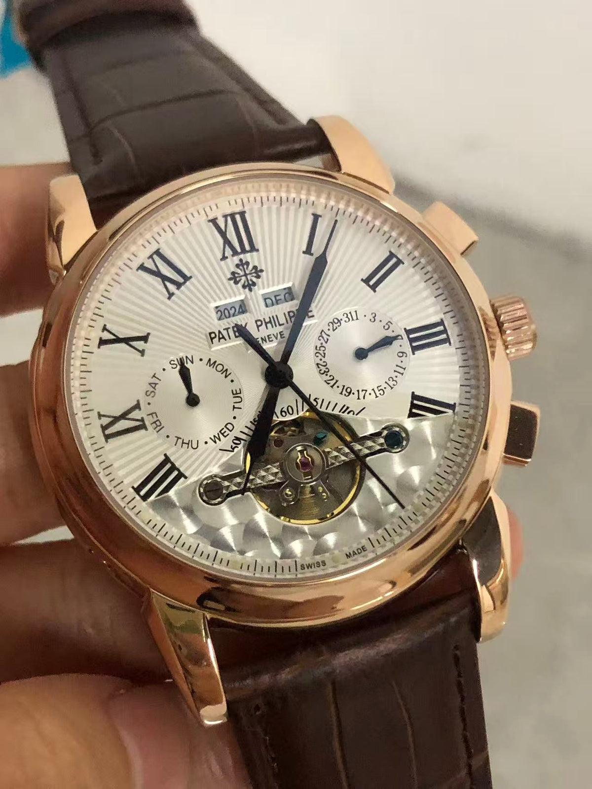 Replica PP Stainless Steel Automatic Mechanical Watch 40mm