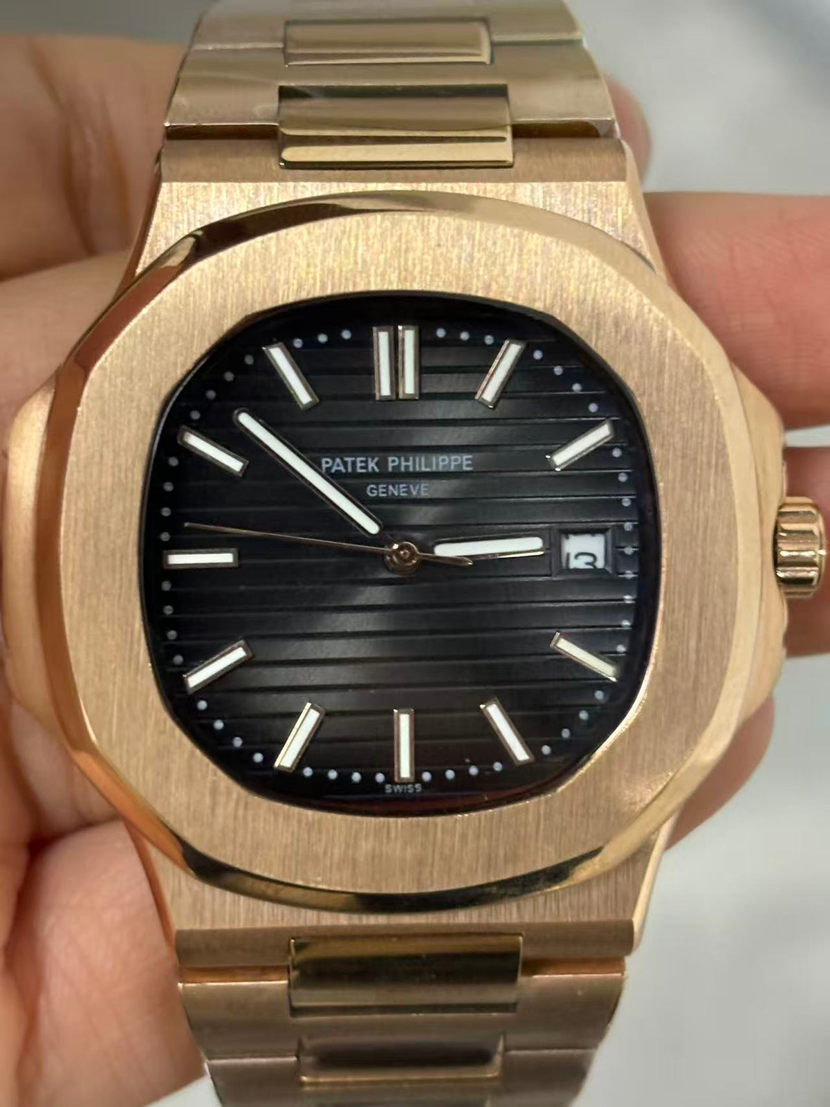 Replica NAUTILUS Stainless Steel Automatic Mechanical Watch 40mm