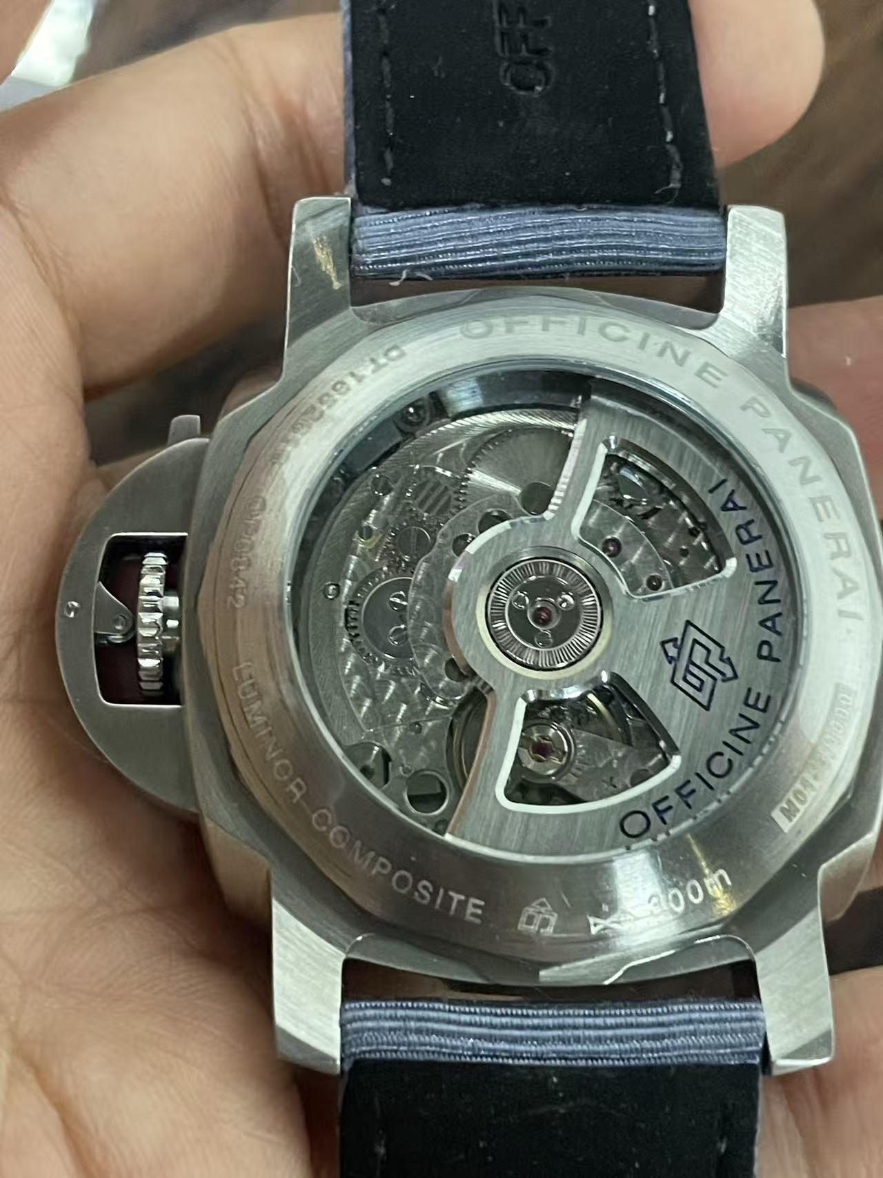 Replica LUMINOR 904L Stainless Steel Automatic Mechanical Watch Mens Watches 45mm