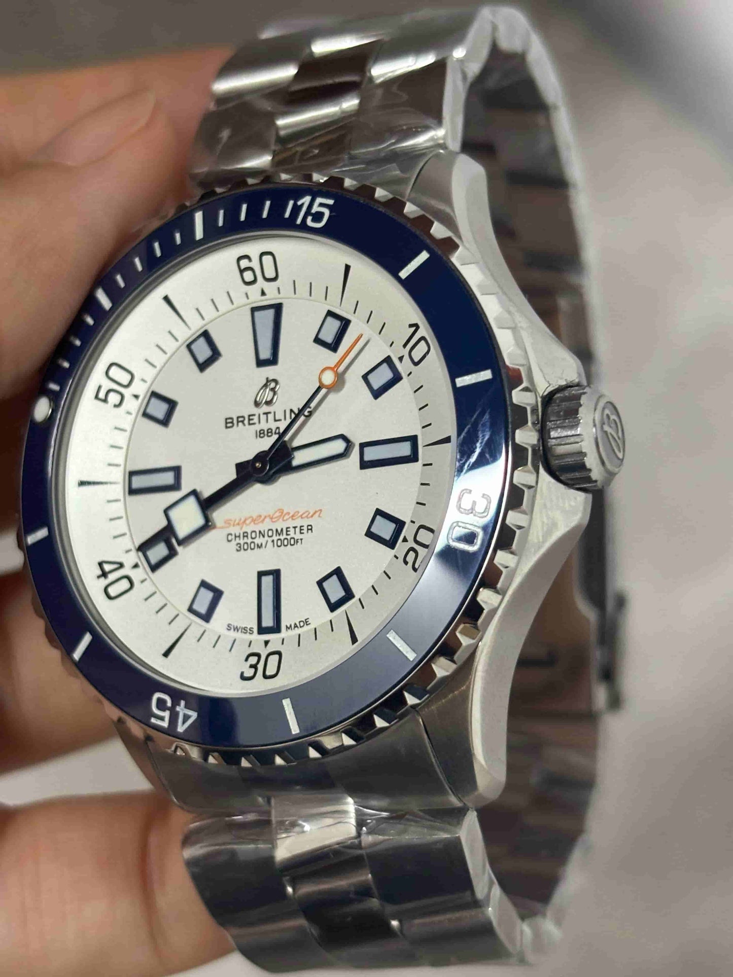 Replica Stainless Steel mechanical watch BL198