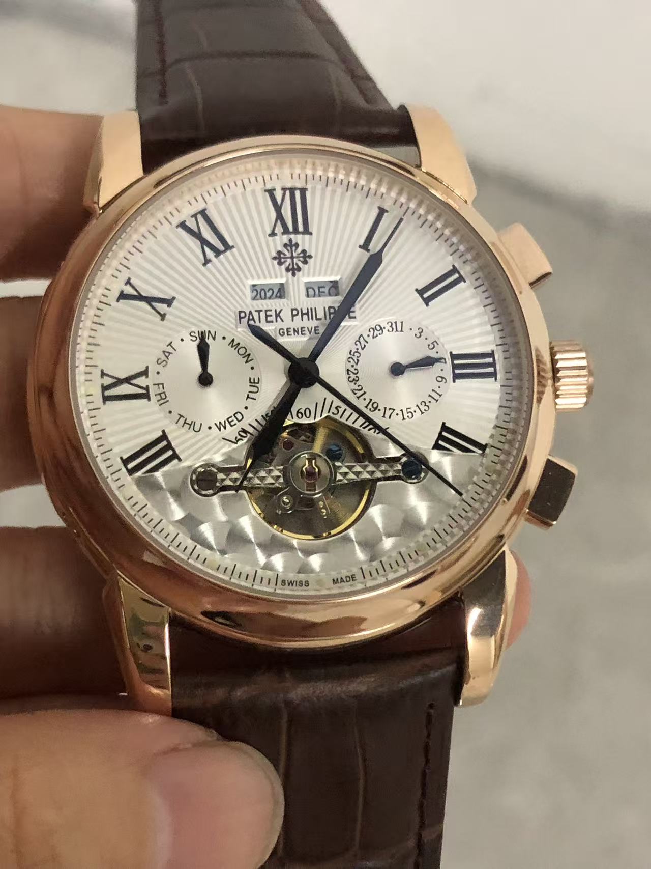 Replica PP Stainless Steel Automatic Mechanical Watch 40mm
