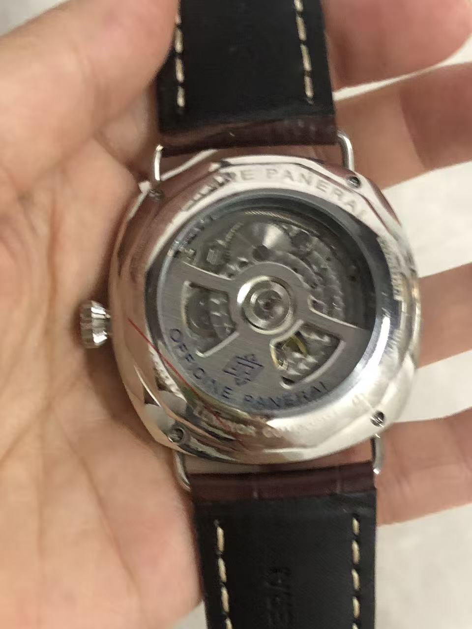 Replica LUMINOR 904L Stainless Steel Automatic Mechanical Watch Mens Watches 44mm