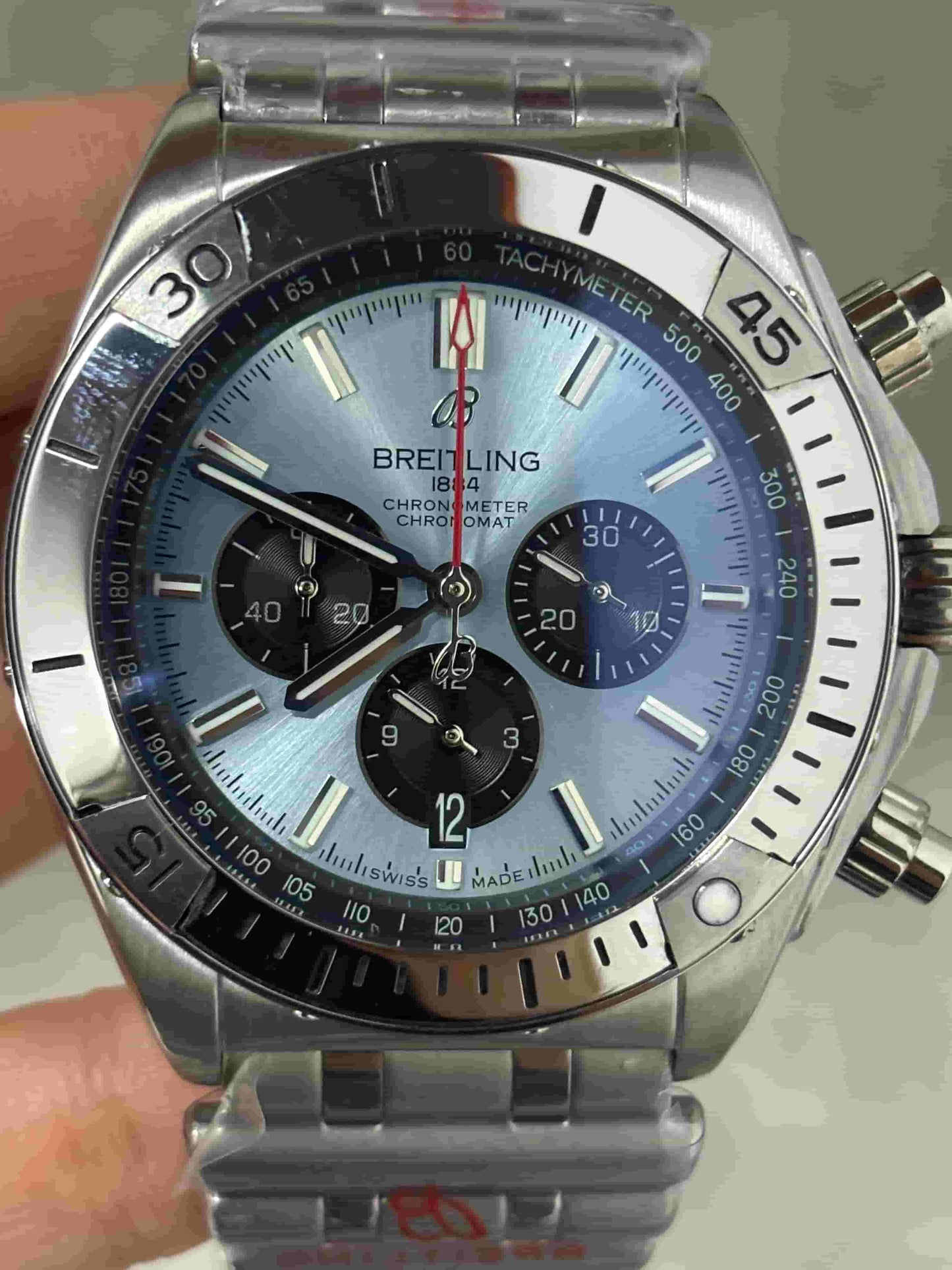 Replica Stainless Steel Japanese Vk63 Quartz Movement Watch BL95